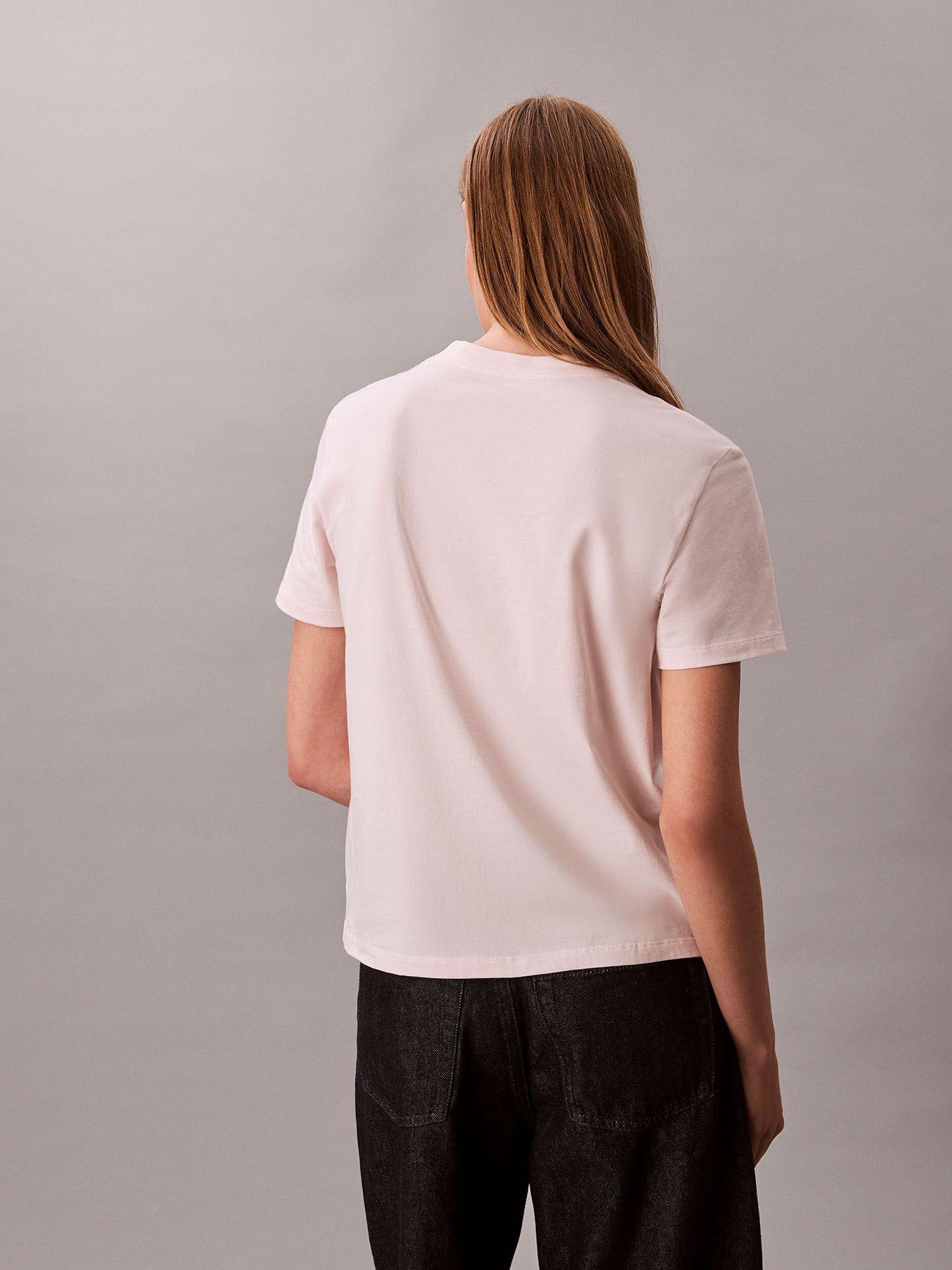 Polera Classic Foil Monologo Rosado Calvin Klein-2