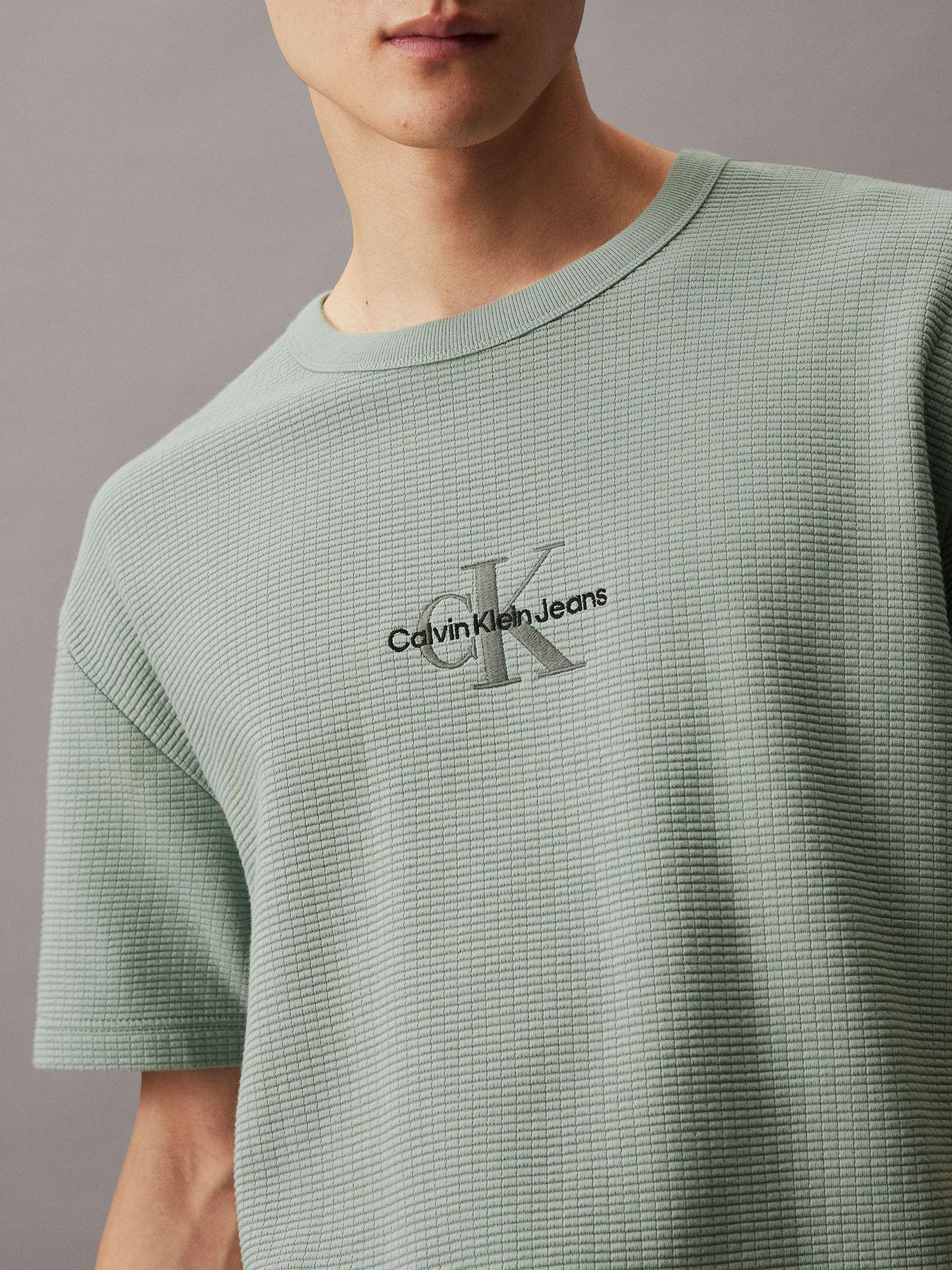 Polera City Grid Verde Calvin Klein-3