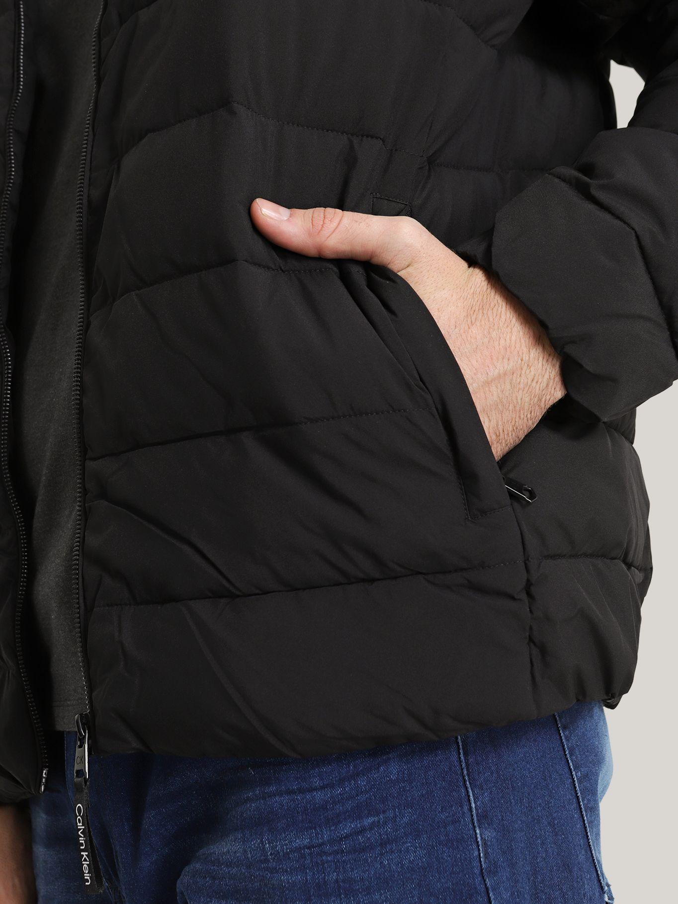 Parka Stretch Pufer Negro Calvin Klein-4