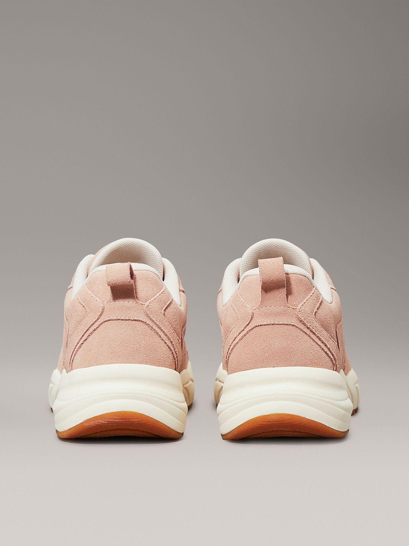 Zapatillas retro de gamuza Rosado Calvin Klein-1