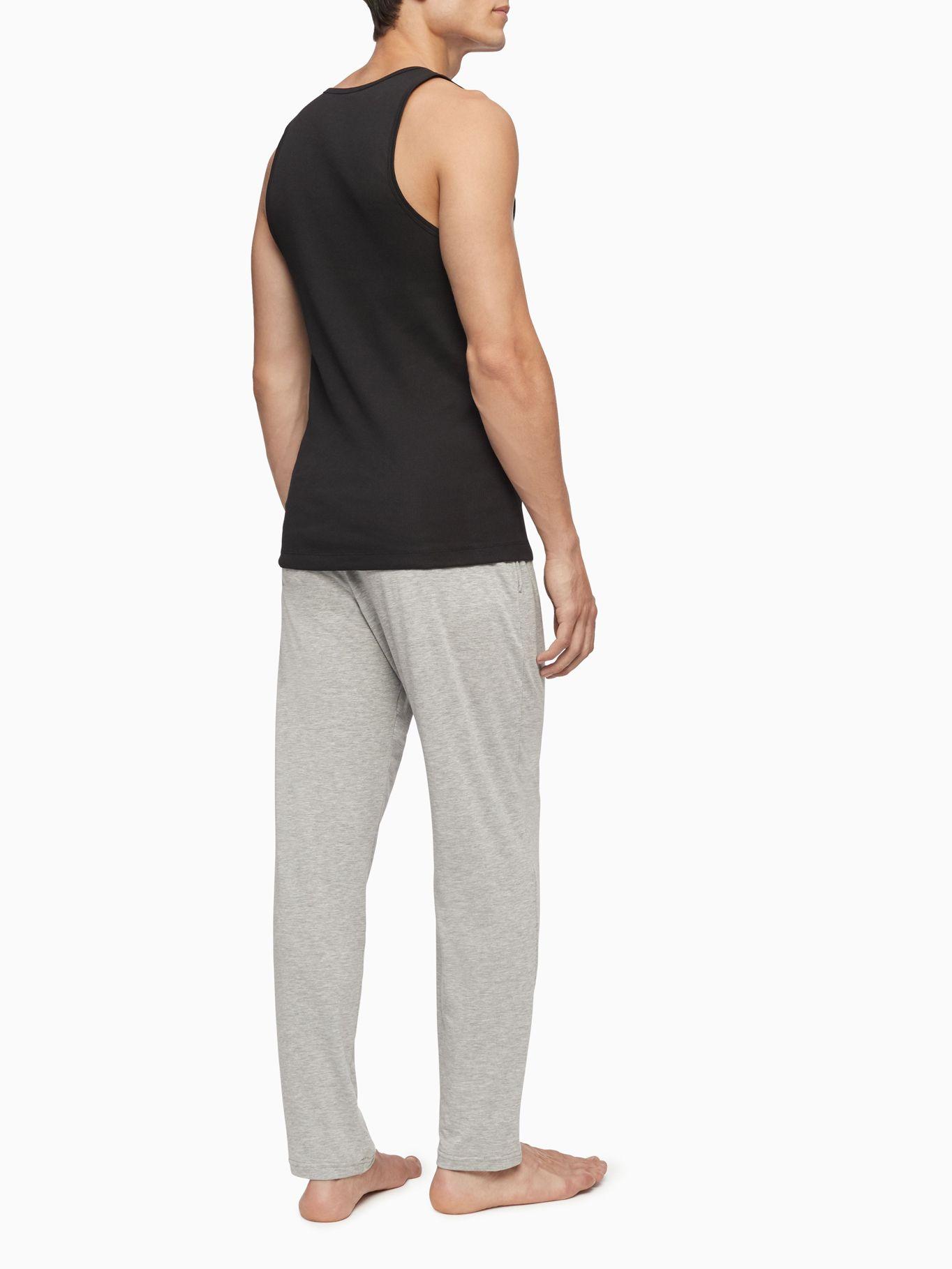 Pack 3 Camisetas Cotton Classics Negro Calvin Klein-2