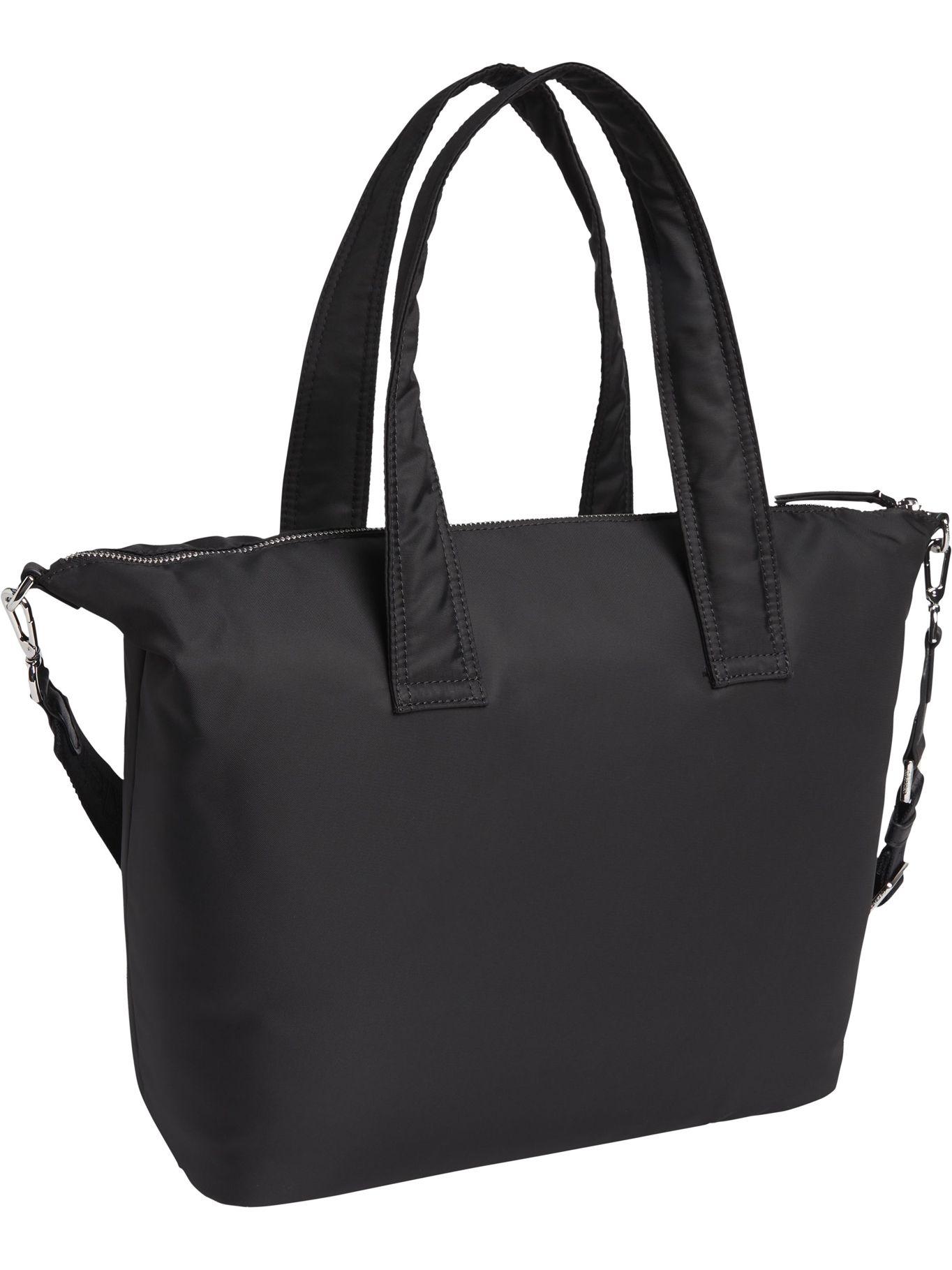 Cartera Tote Essential Negro Calvin Klein-1