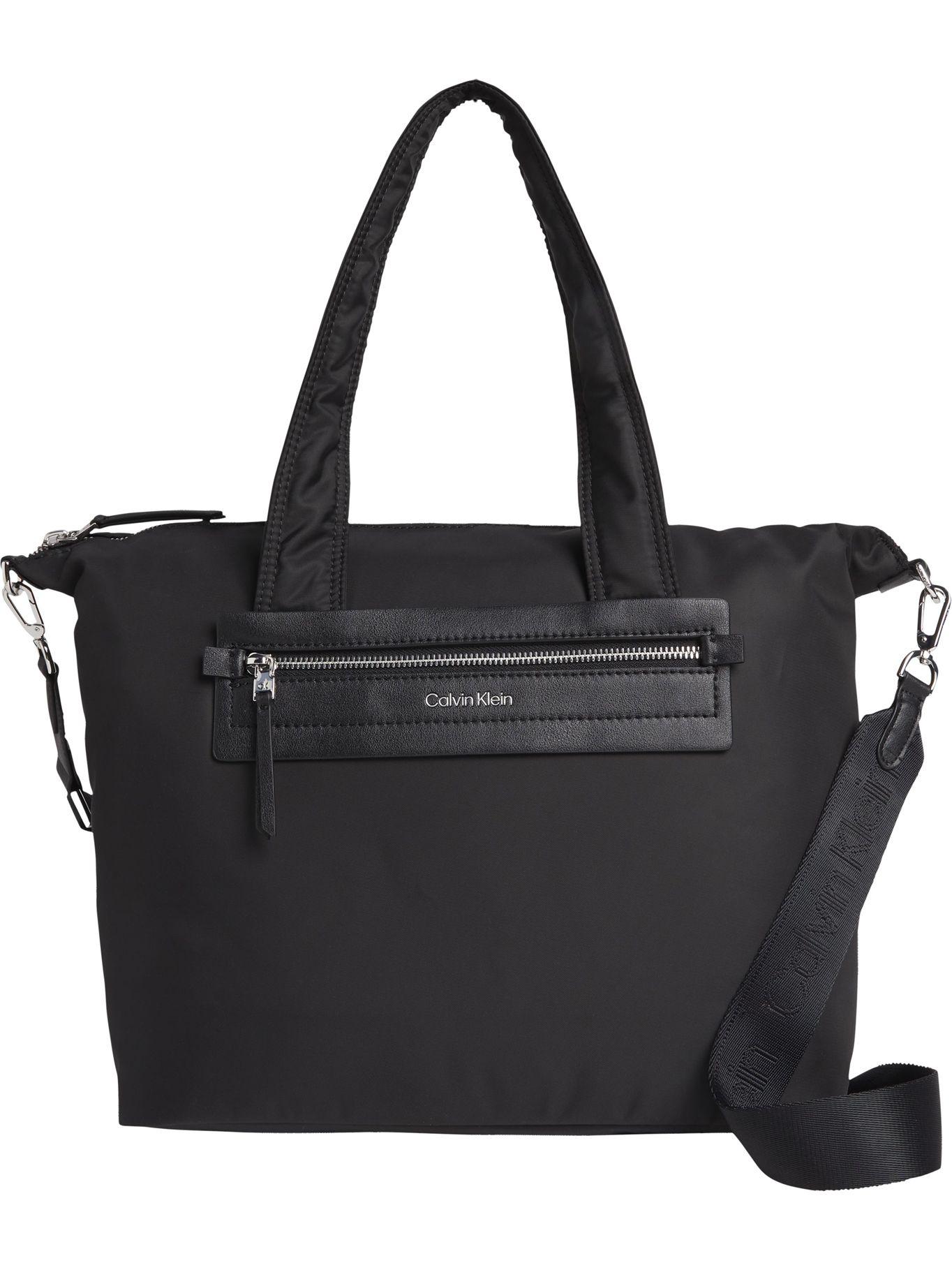 Cartera Tote Essential Negro Calvin Klein-0