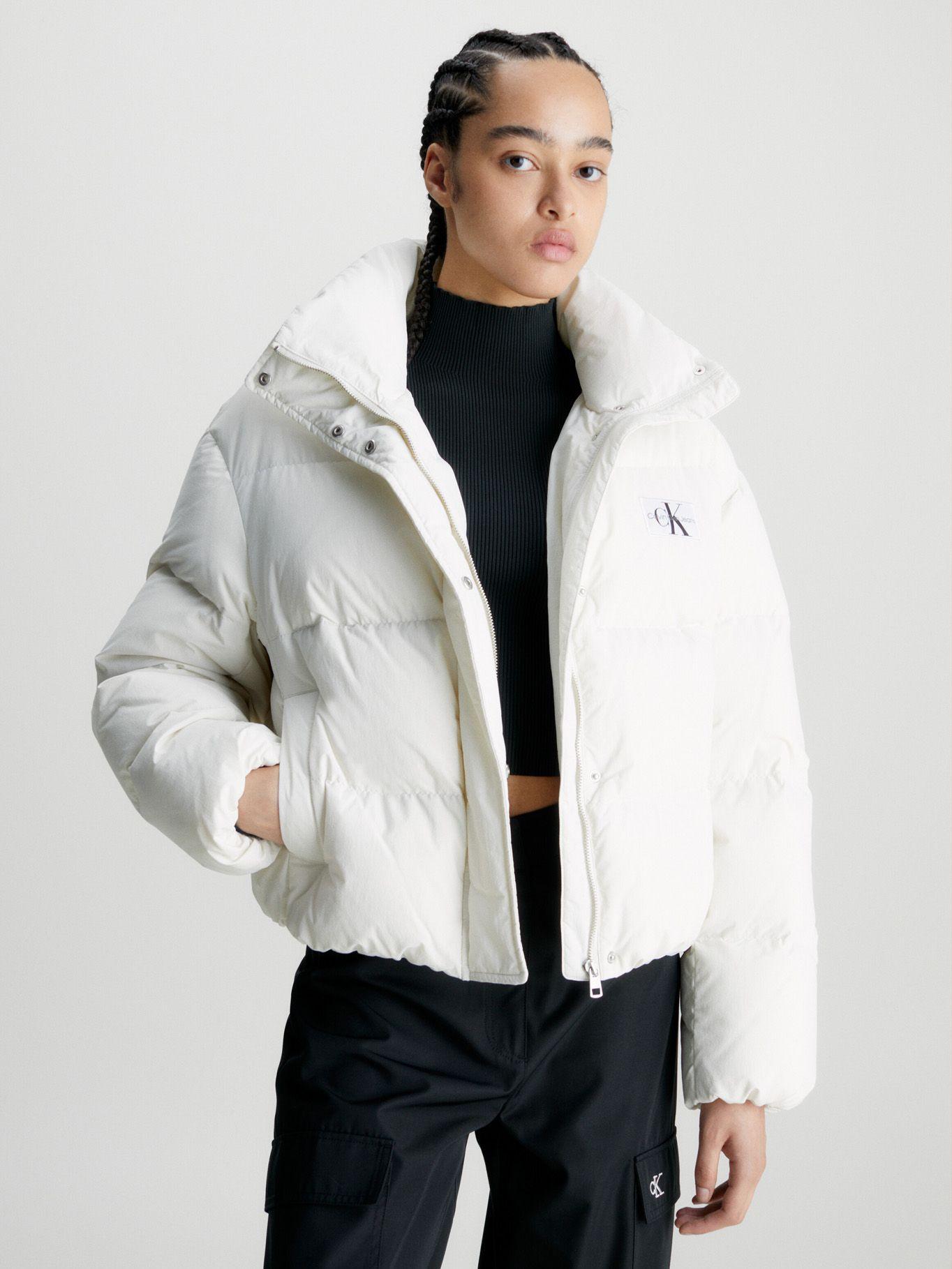 Parka Down Soft Touch Blanco-0