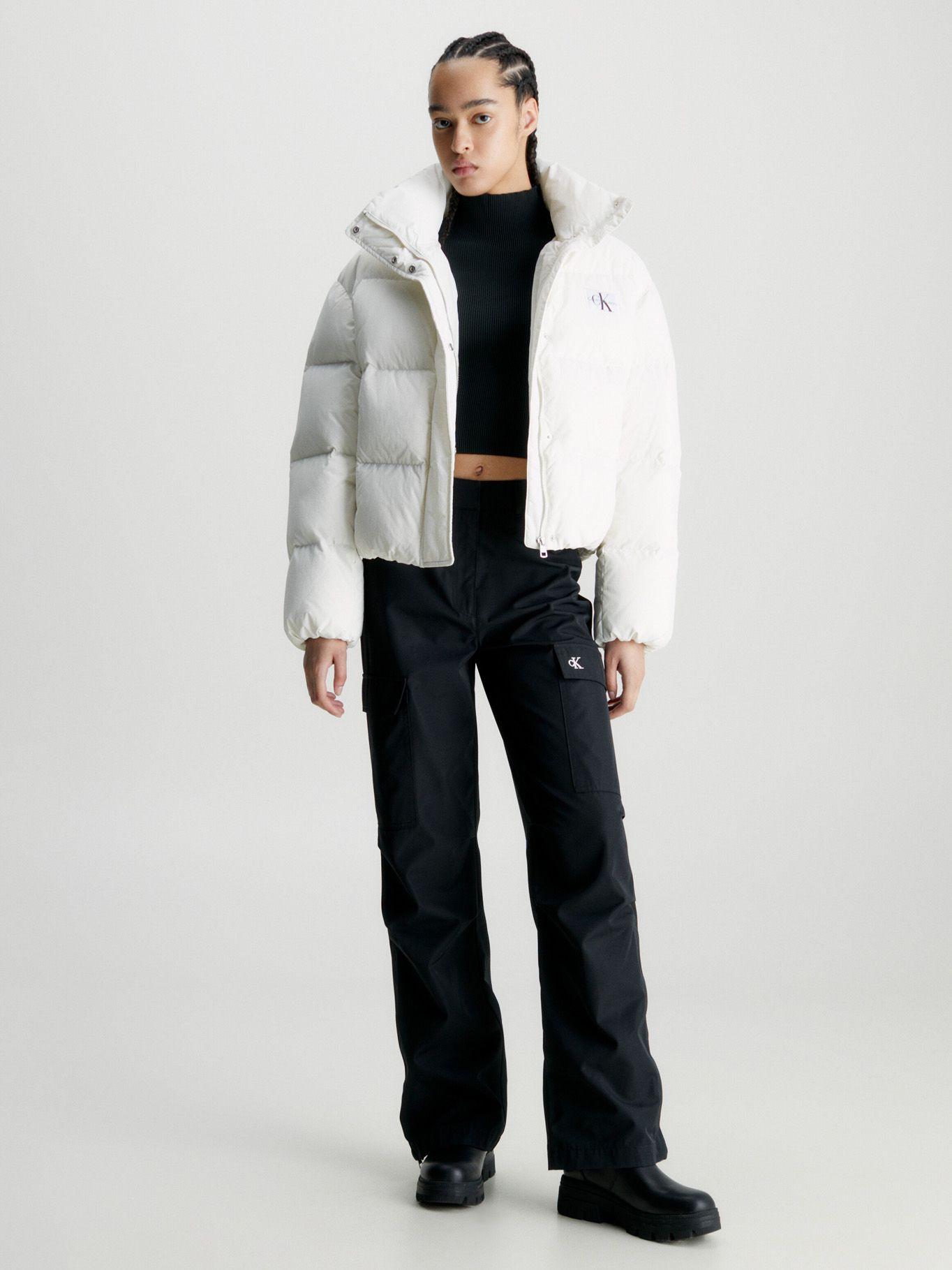 Parka Down Soft Touch Blanco-1