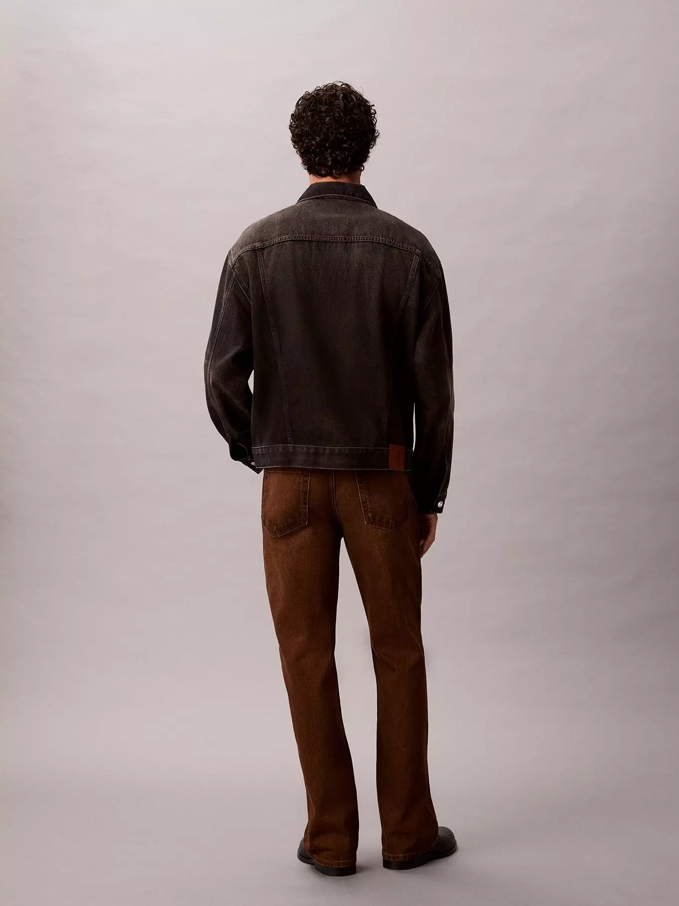 Chaqueta Trucker Estilo 90S Negro Calvin Klein-2