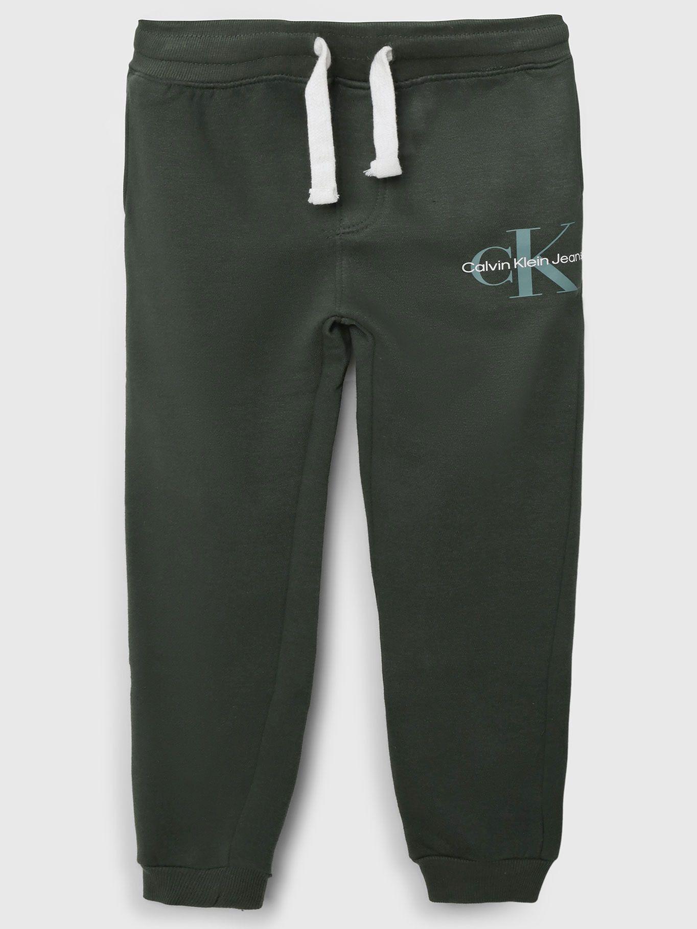 Jogger Niño Old School Verde Calvin Klein-0