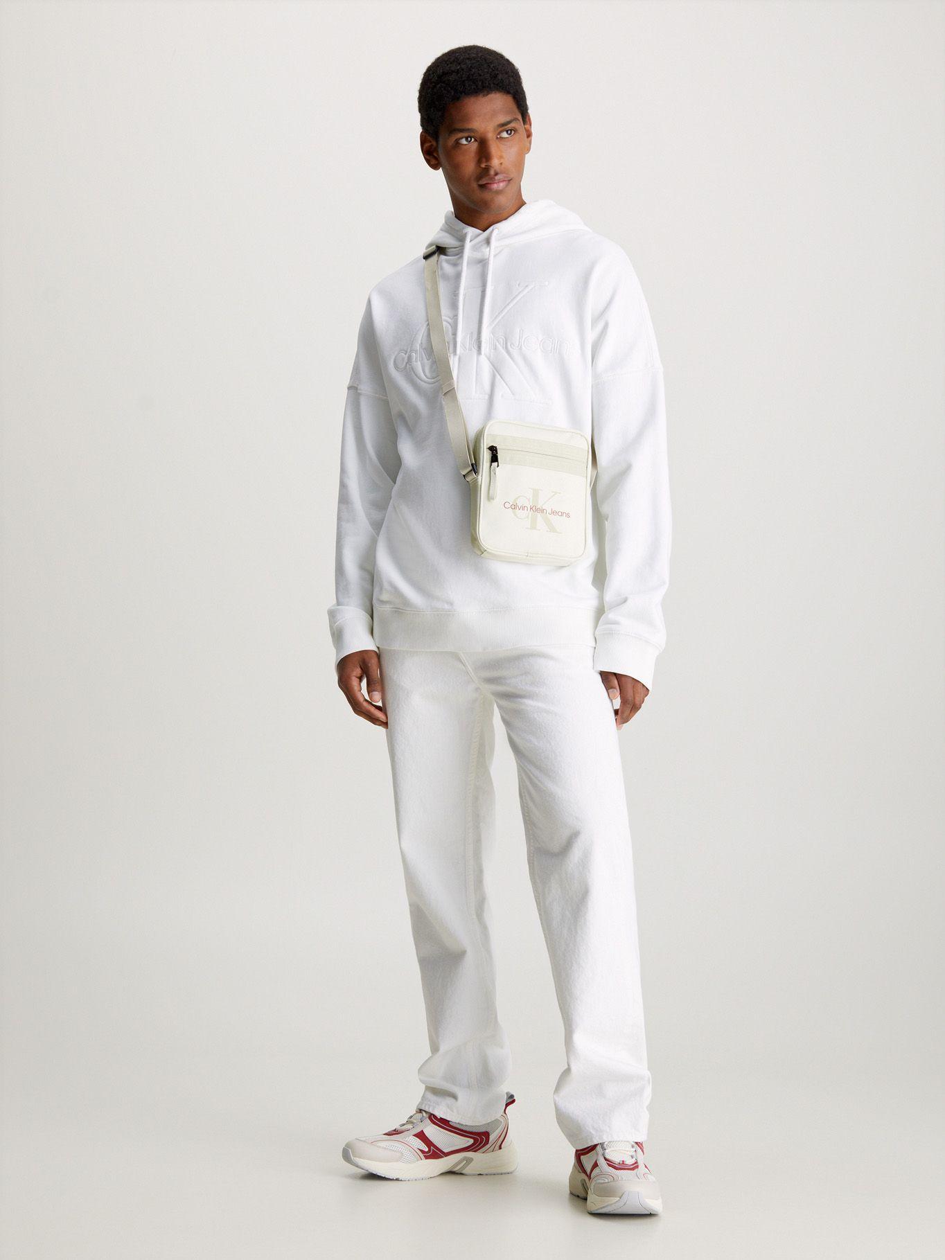 Bolso Reporter Sport Essential 18 M Blanco Calvin Klein-4