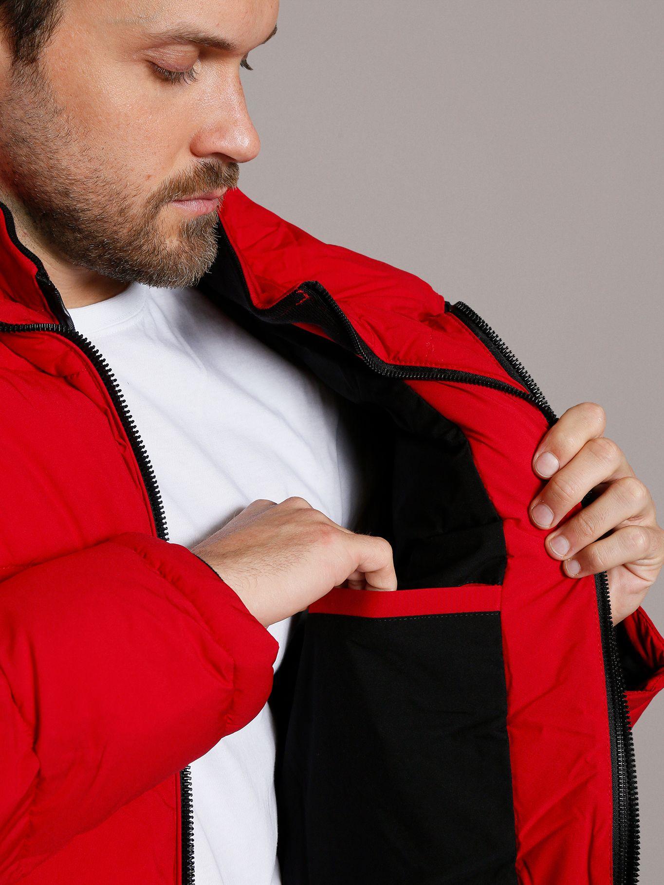 Parka Core Puffer Rojo Calvin Klein-6