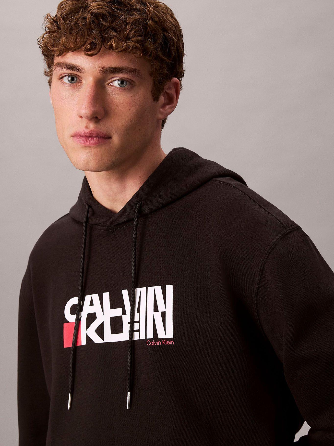 Polerón con Gorro y Logo Red Box Negro Calvin Klein-5