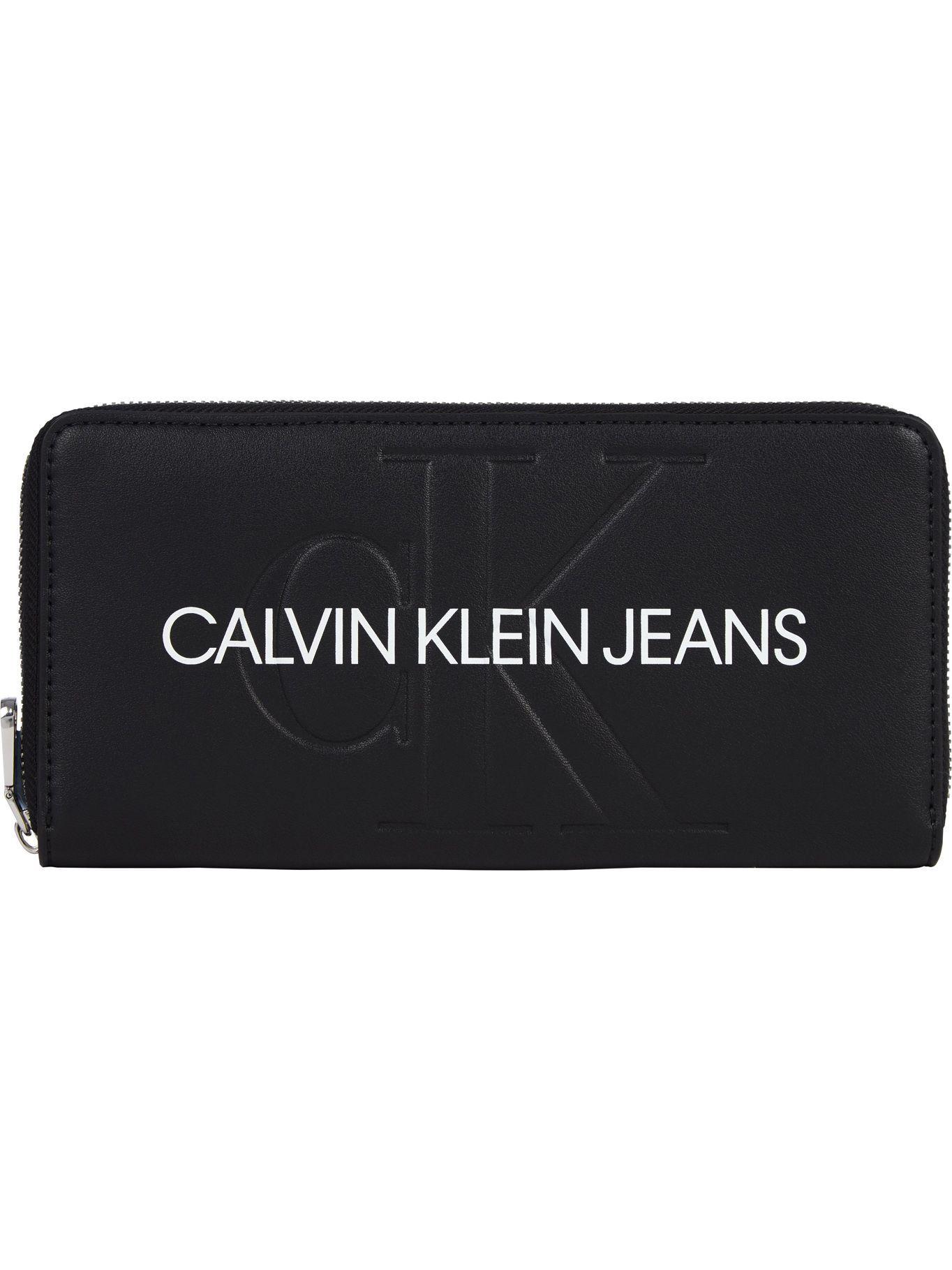 Billetera Sculpted Monogram Negro Calvin Klein-0