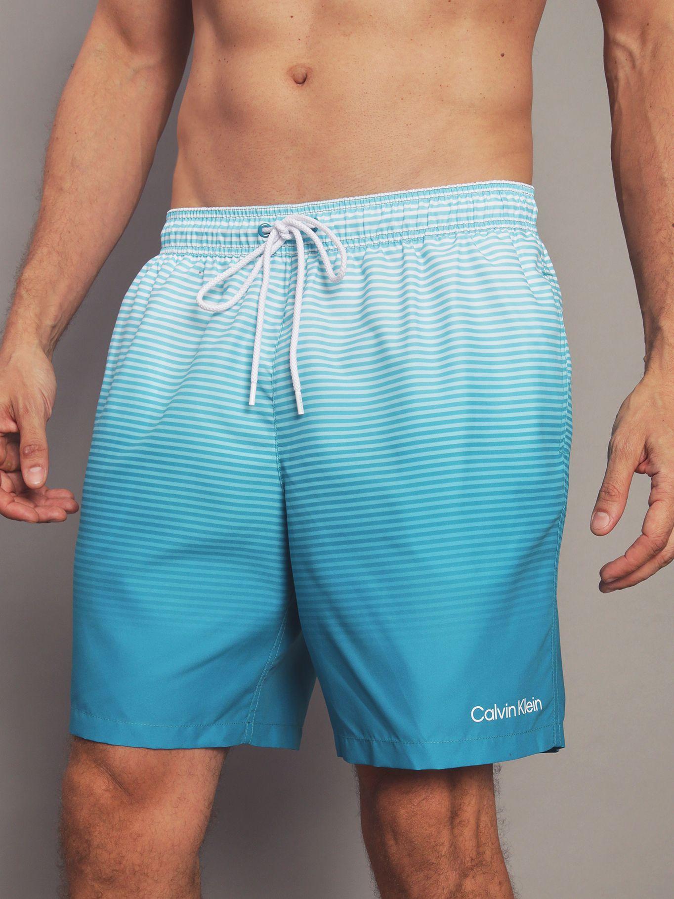Traje Baño Gradiend Stripe Multicolor Calvin Klein-3