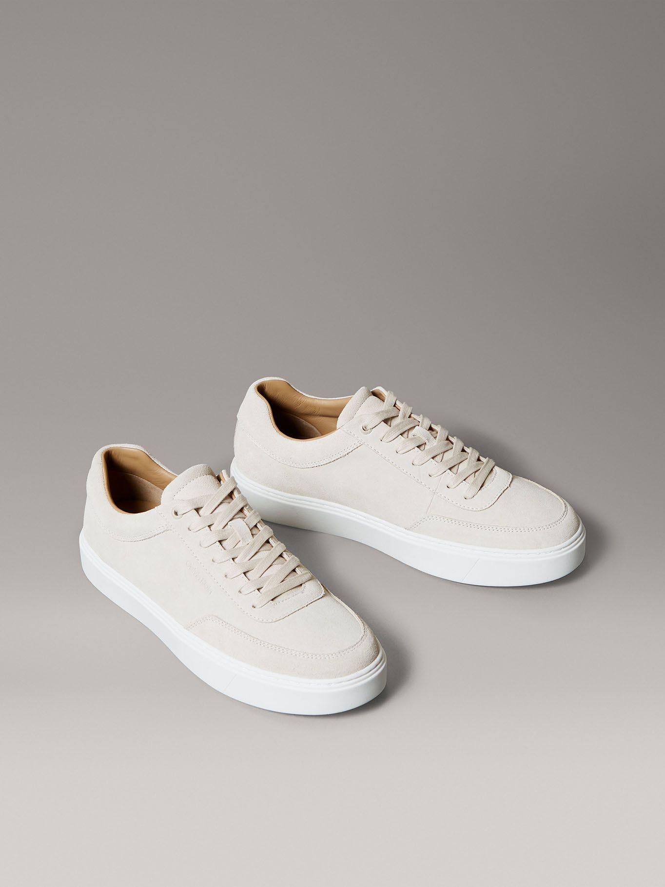 Zapatillas Oxford de Gamuza Beige Calvin Klein-0