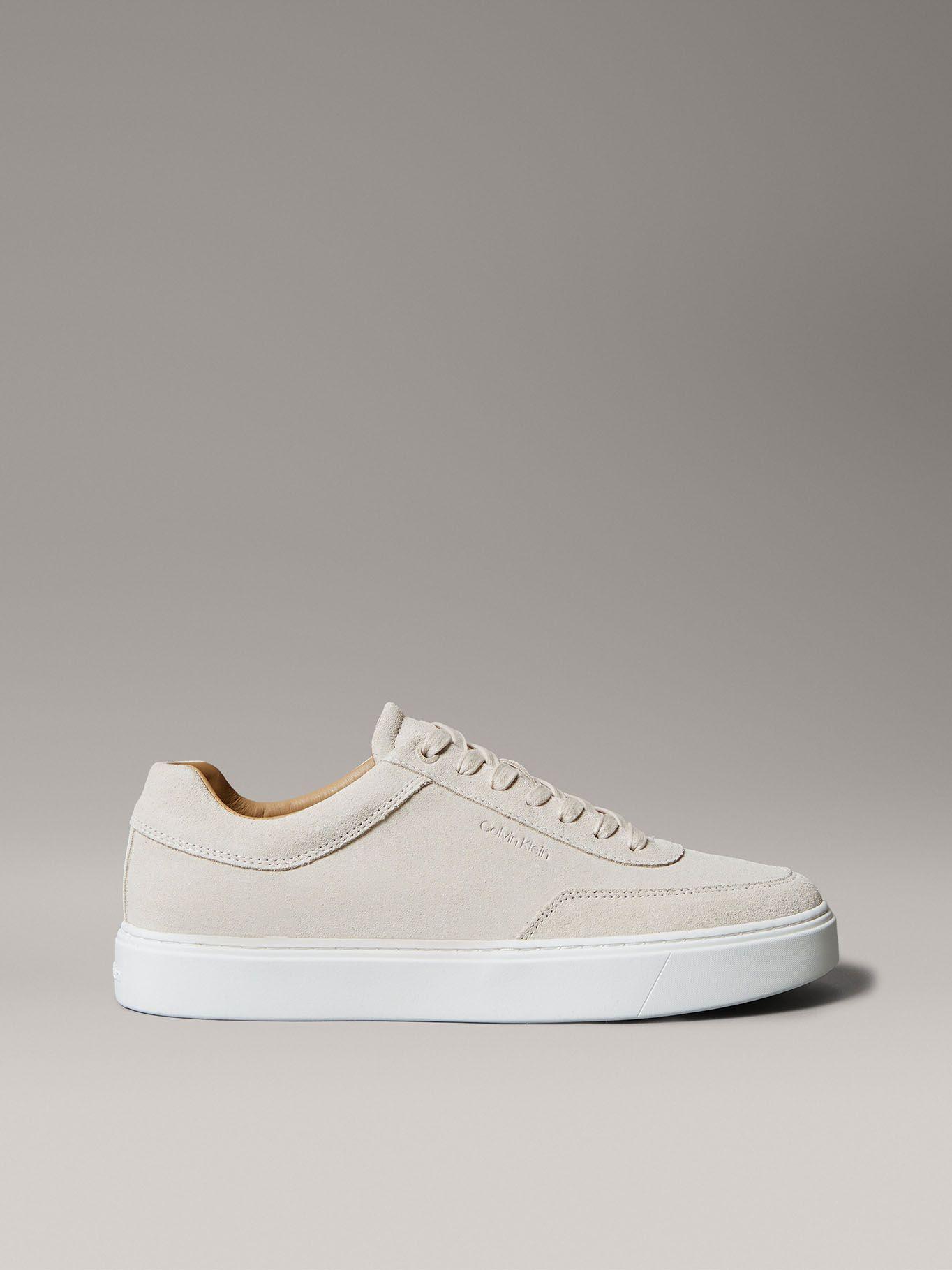 Zapatillas Oxford de Gamuza Beige Calvin Klein-4