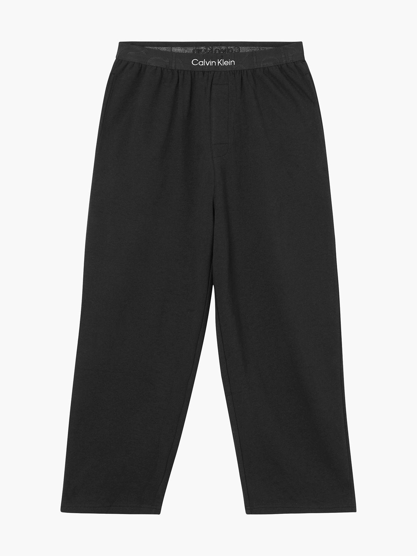 Pantalón Pijama Embossed Icon Negro Calvin Klein-4
