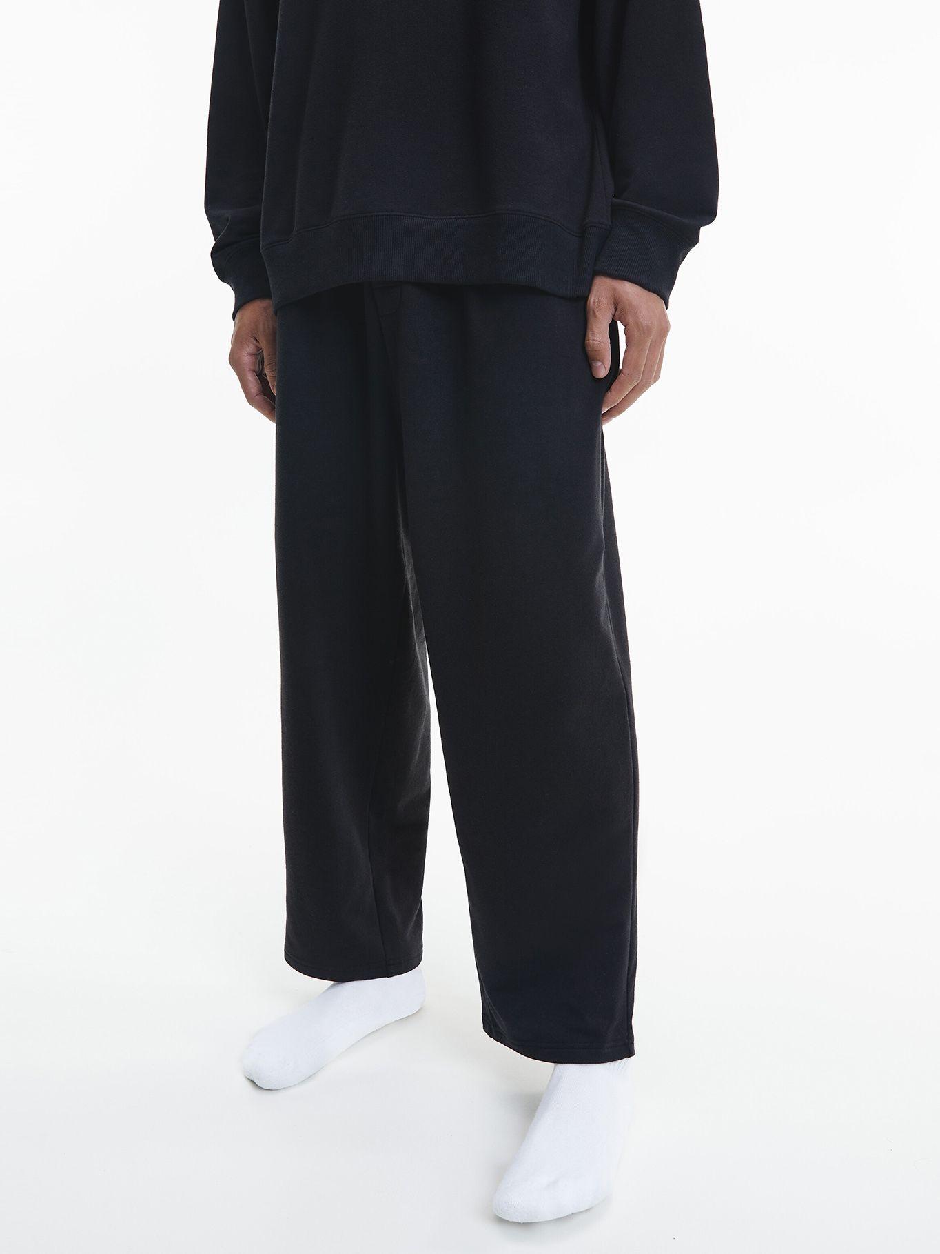 Pantalón Pijama Embossed Icon Negro Calvin Klein-0