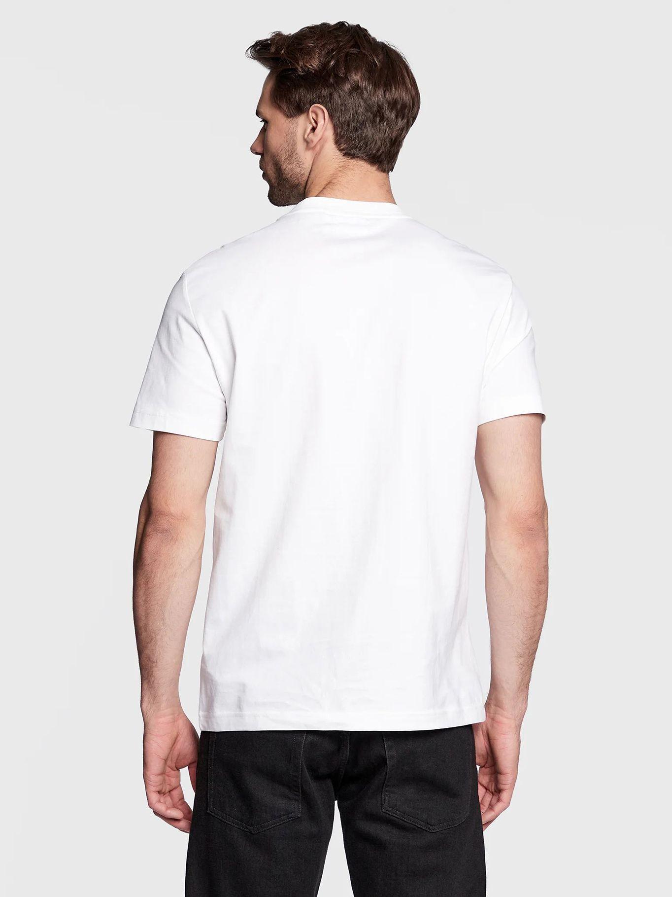 Camiseta con logo Blanco Calvin Klein K10K110799-YAF-2