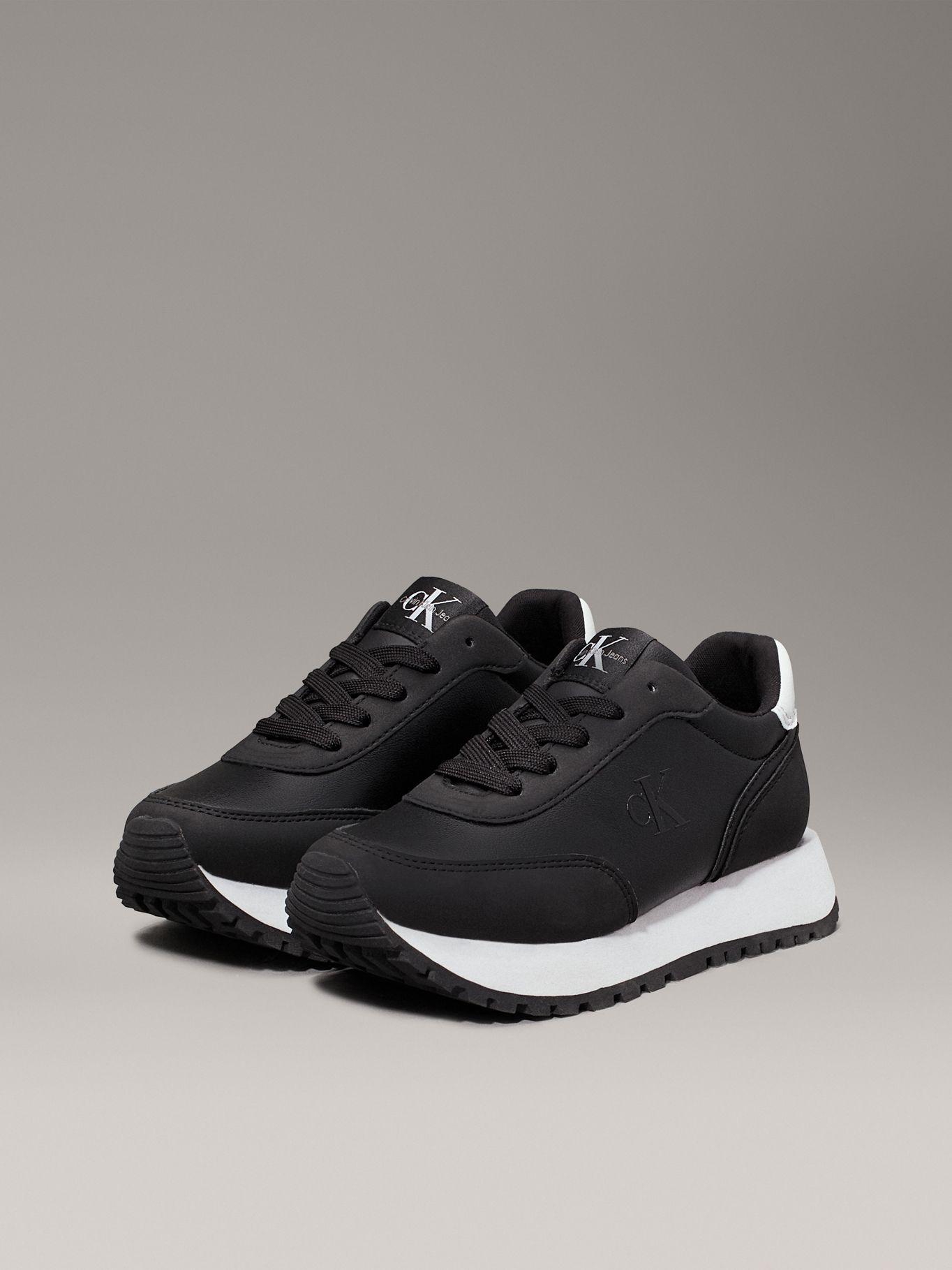 Zapatillas Niña Low Cut Lace-Up Negro Calvin Klein-0