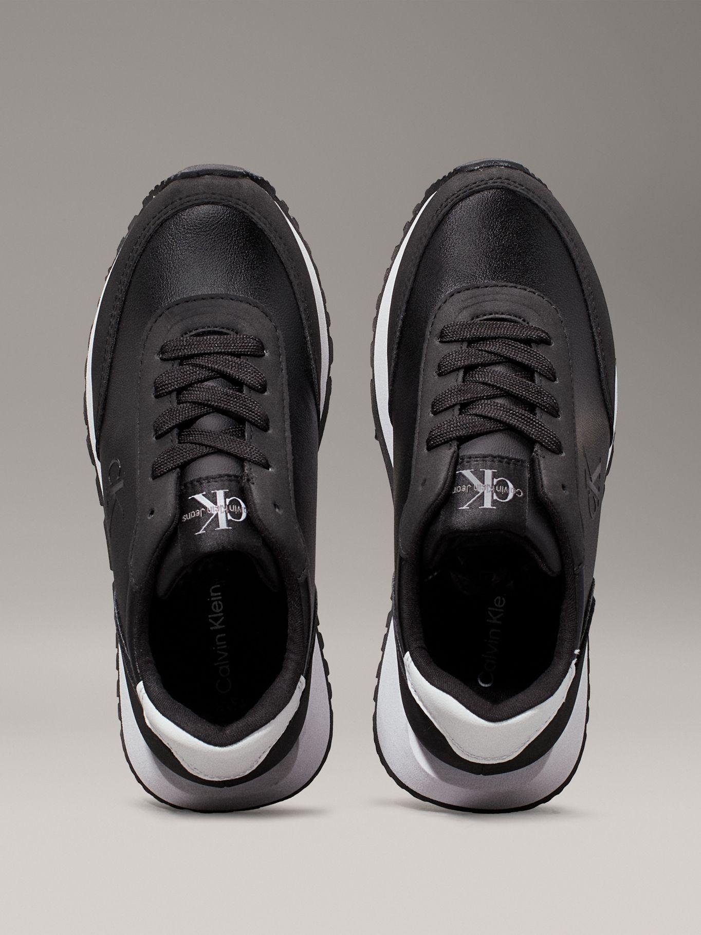 Zapatillas Niña Low Cut Lace-Up Negro Calvin Klein-2