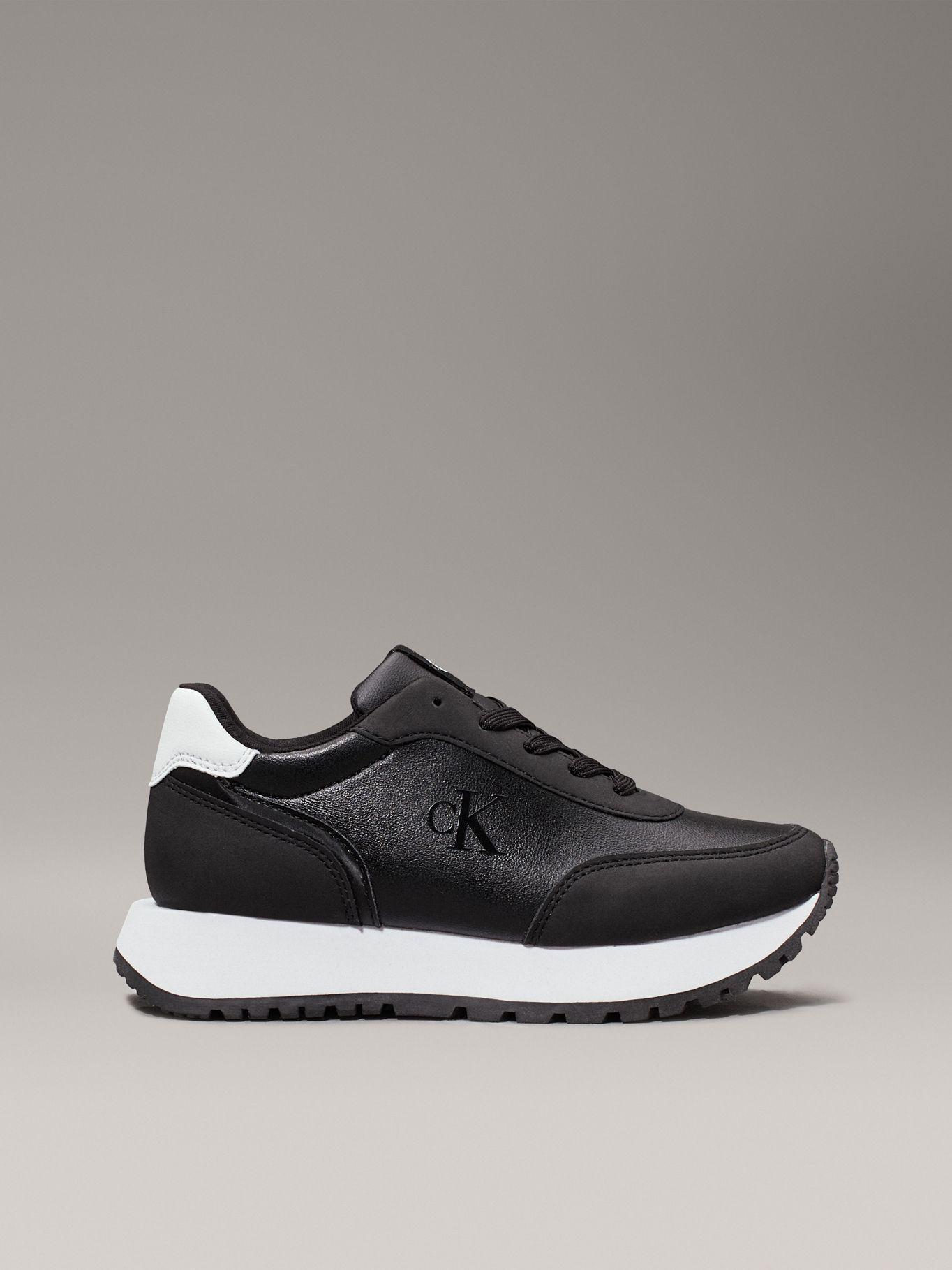 Zapatillas Niña Low Cut Lace-Up Negro Calvin Klein-4