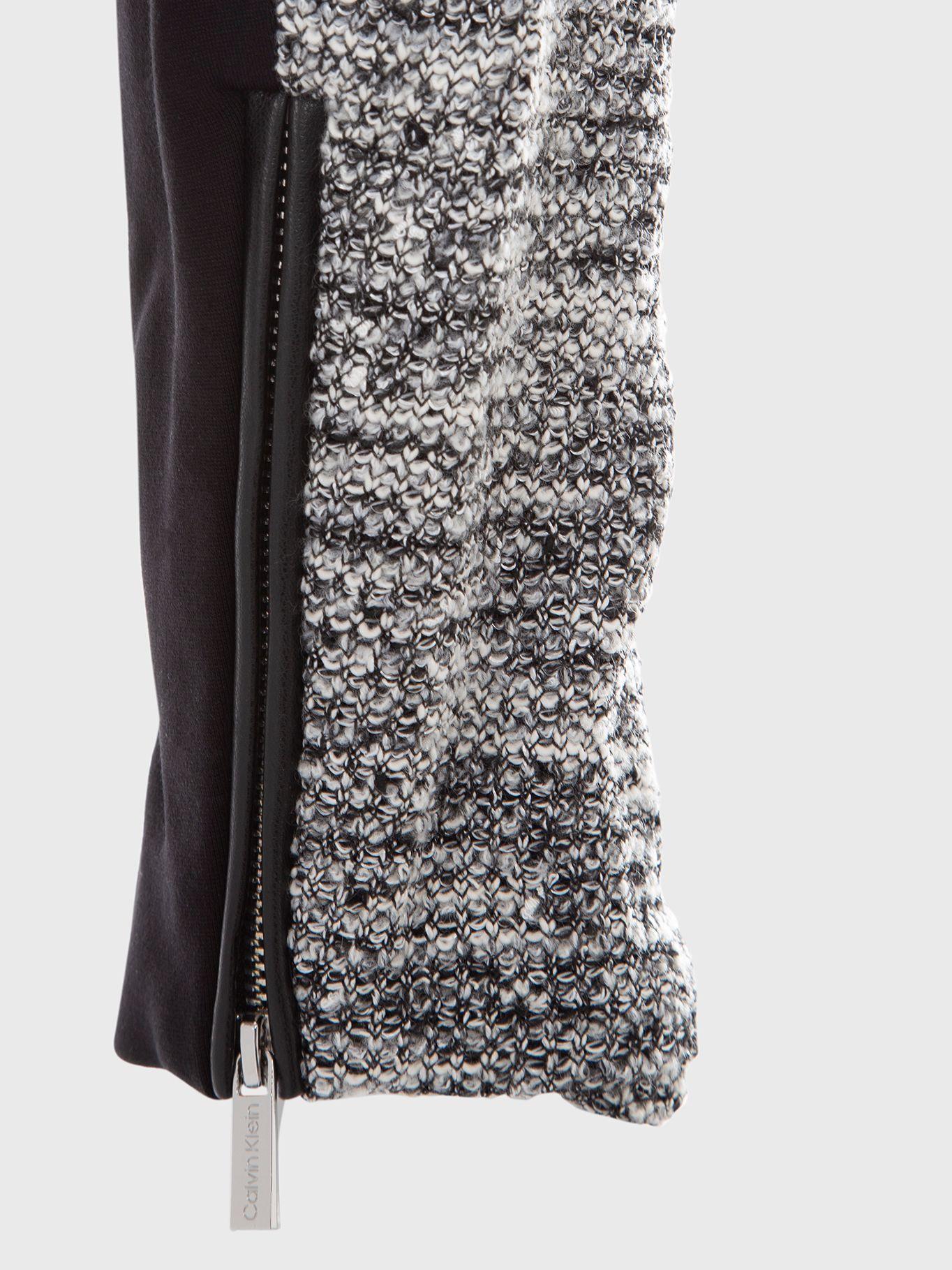 Chaqueta Tweed Gris Calvin Klein-4