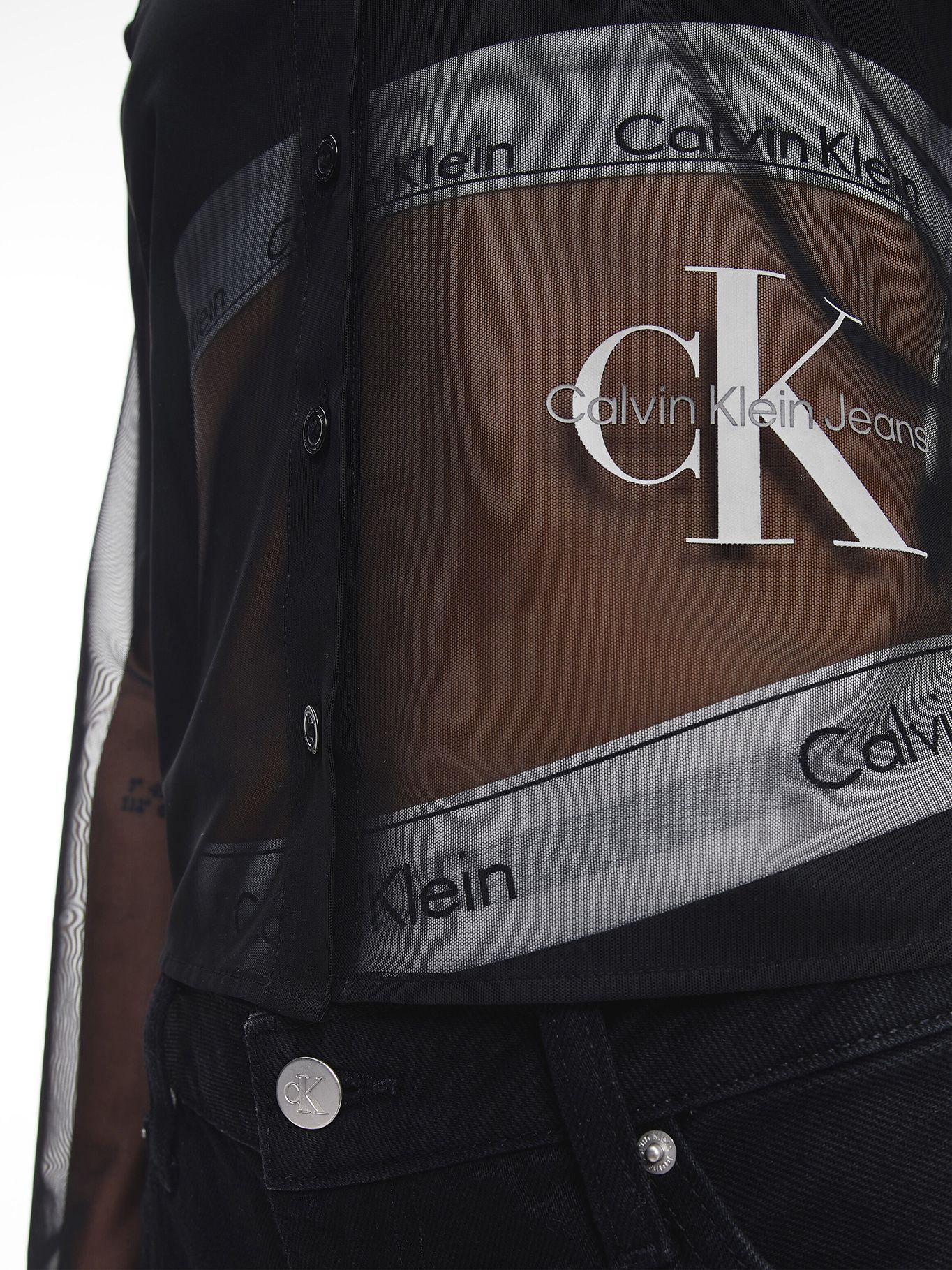 Polera Monologo MK Negro Calvin Klein-3