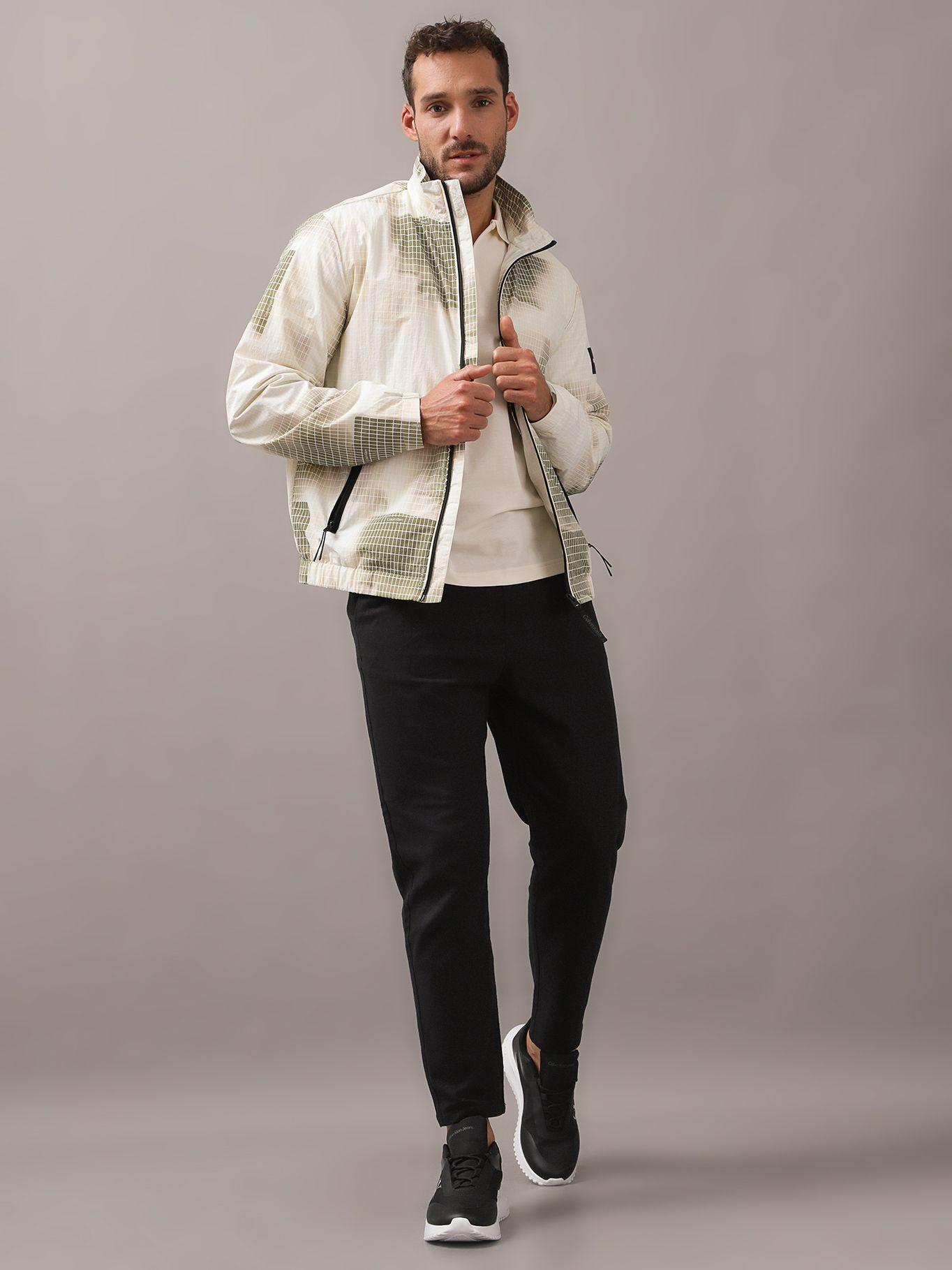 Chaqueta Diffused Grid Multicolor Calvin Klein-1