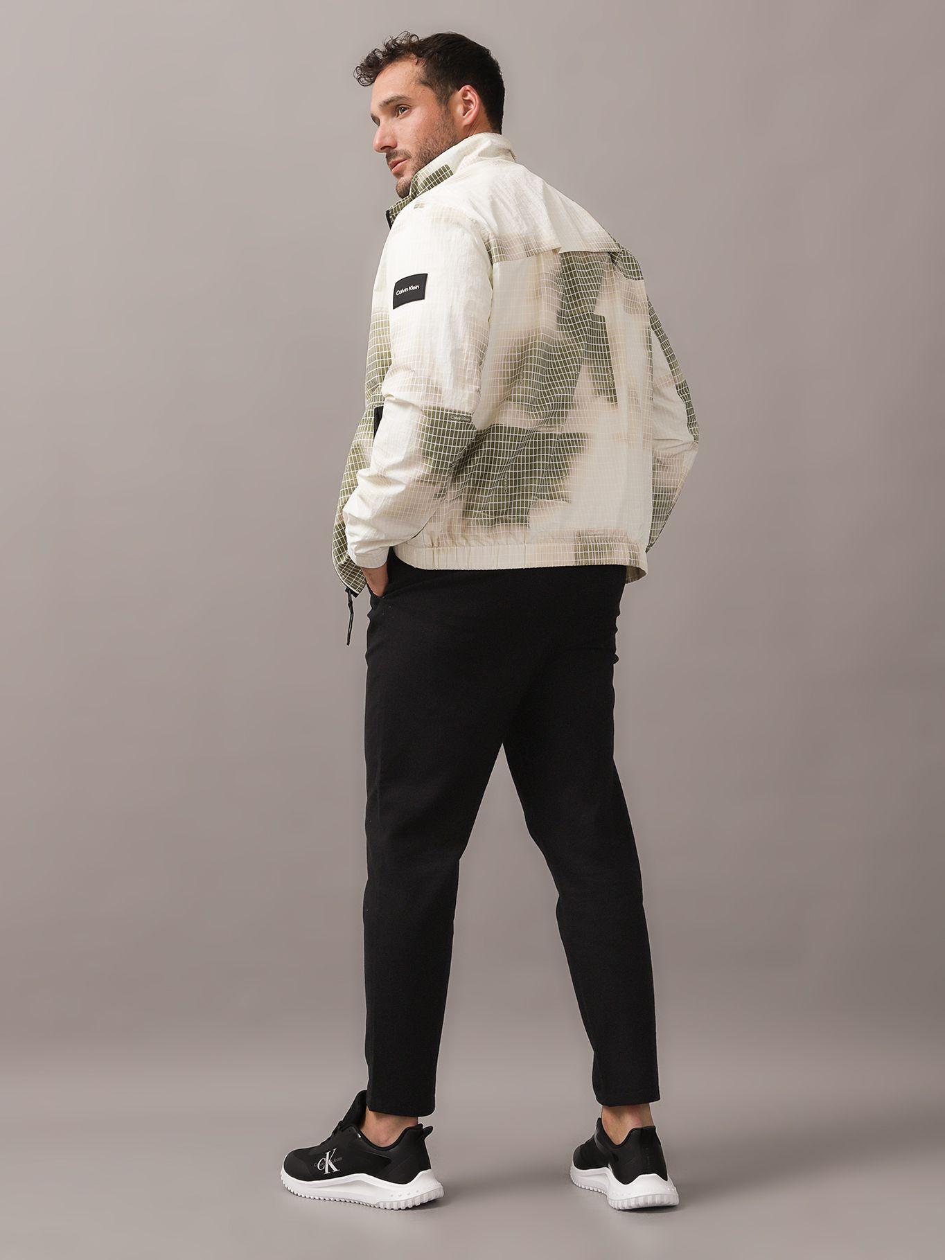 Chaqueta Diffused Grid Multicolor Calvin Klein-2