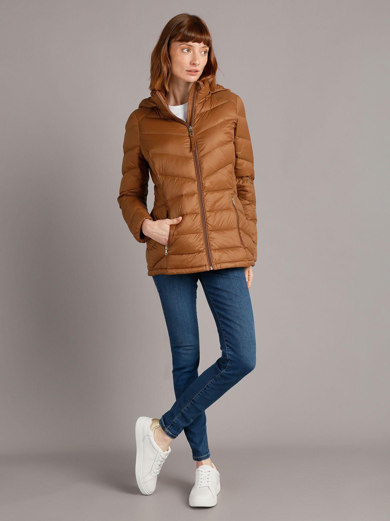 Parka Down Packable Café Calvin Klein-1