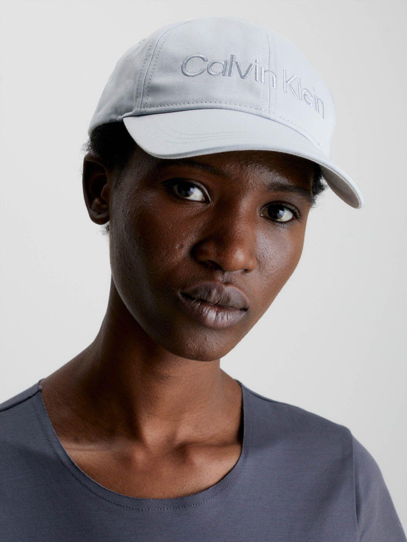 Gorra de algodón orgánico Blanco Calvin Klein K60K610613-DYI-2