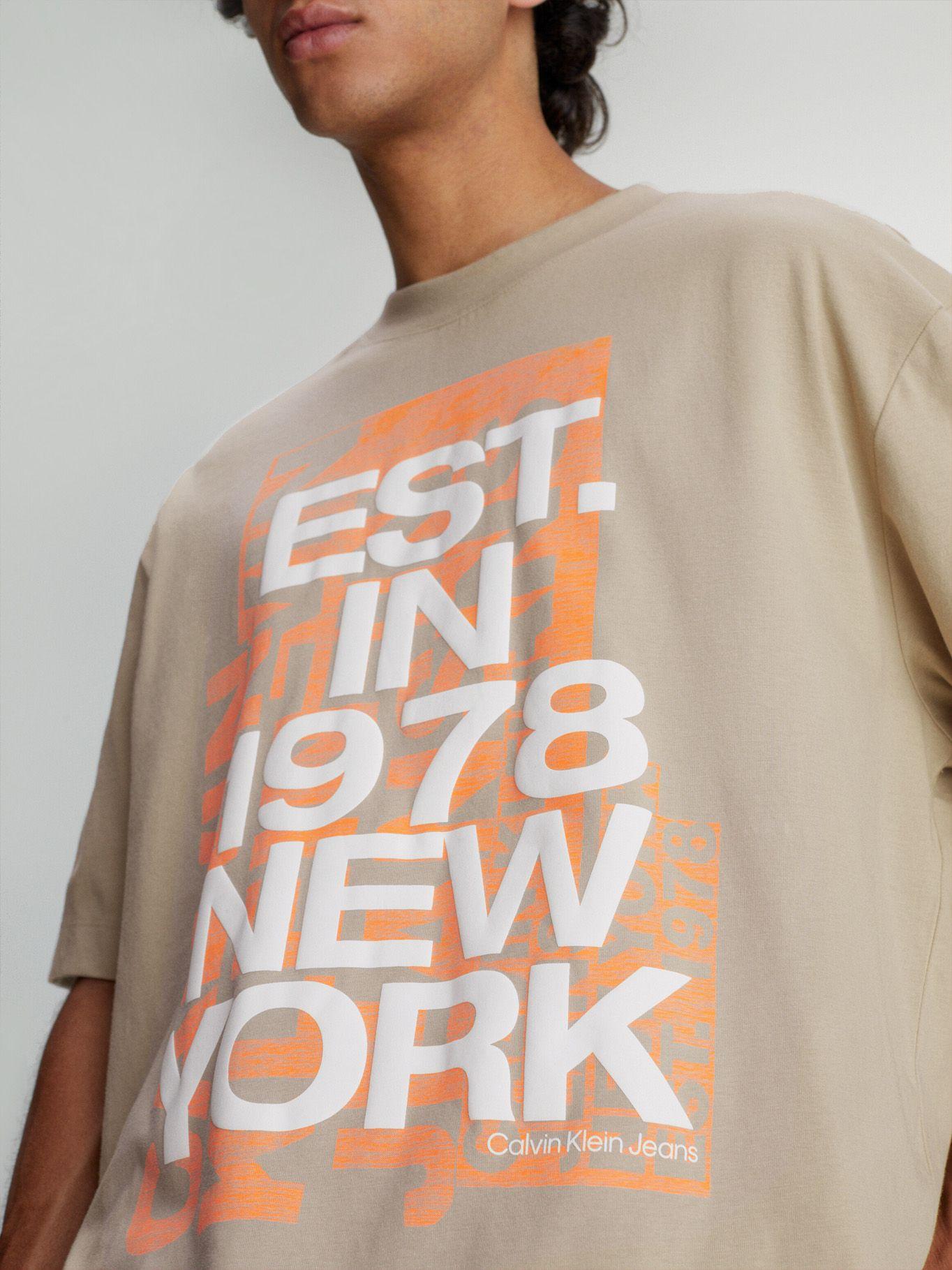 Polera Multi Connected Beige Calvin Klein-3