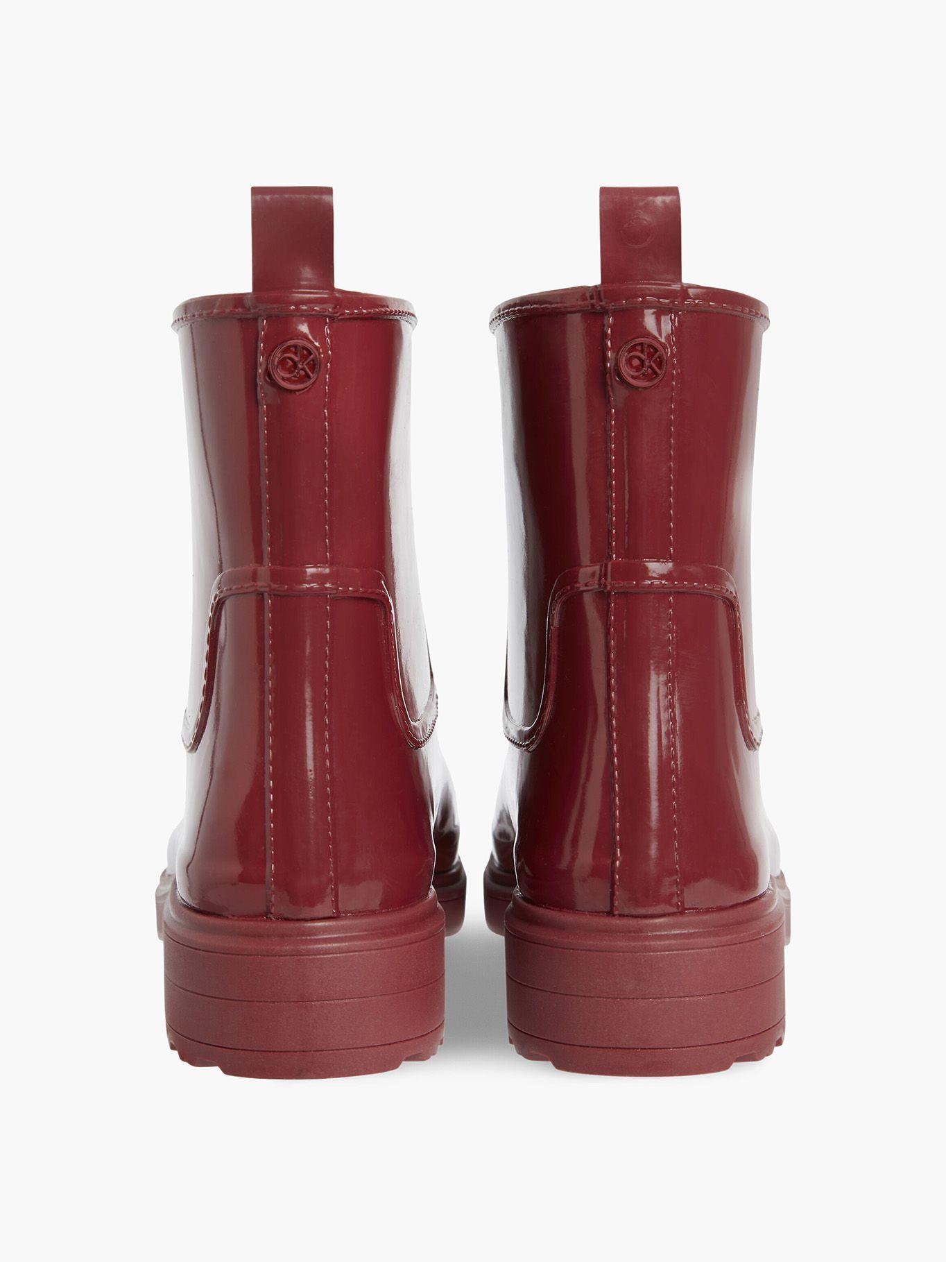 Botas Rain Rojo Calvin Klein-6