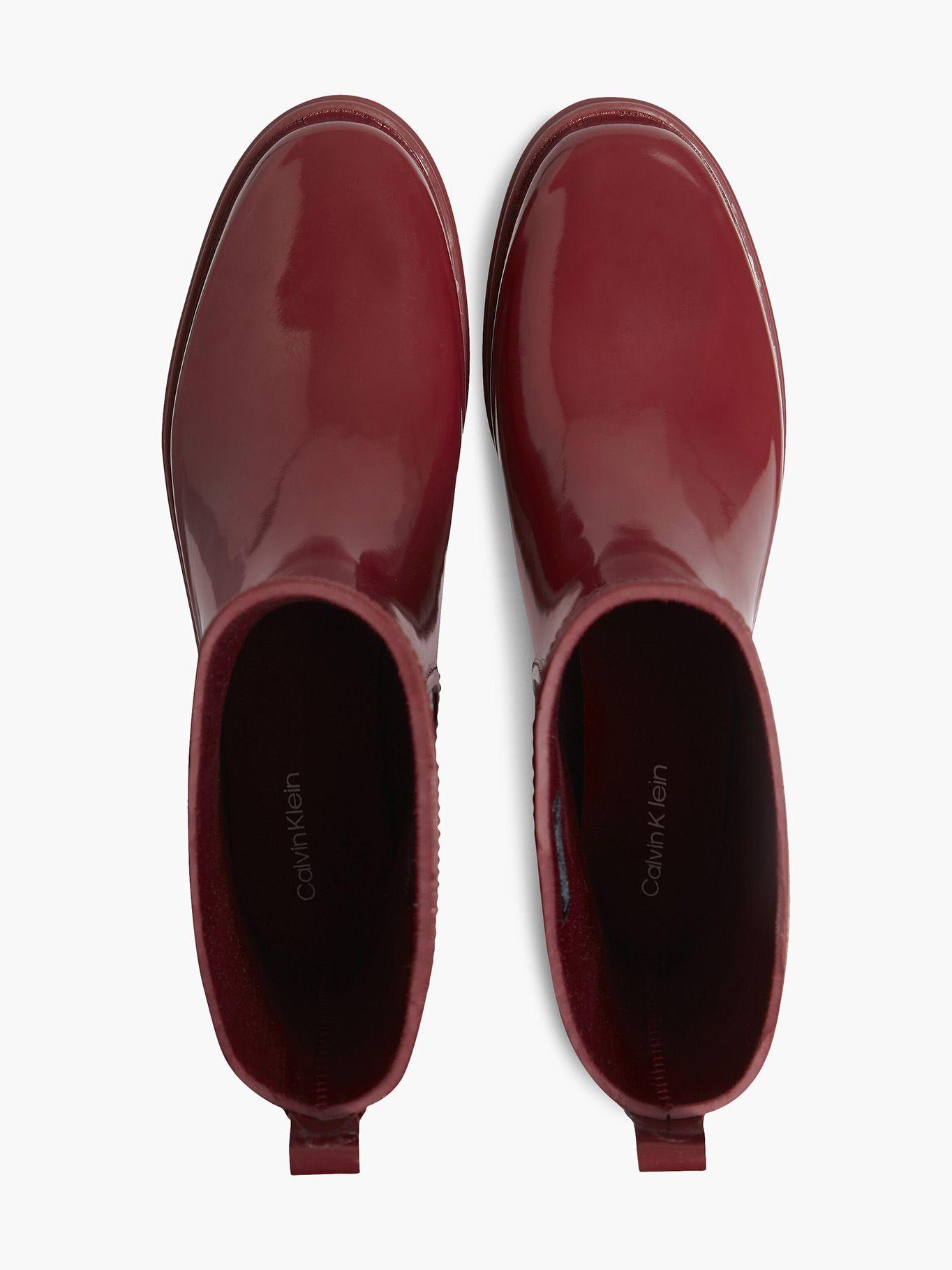 Botas Rain Rojo Calvin Klein-2
