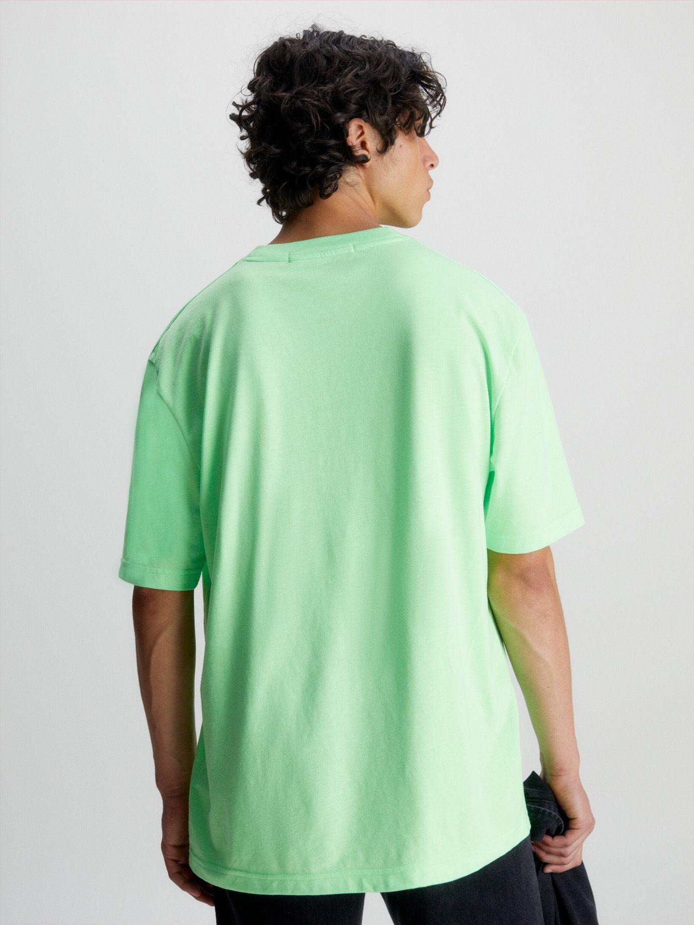 Polera Vertical Institutional Verde Calvin Klein-2