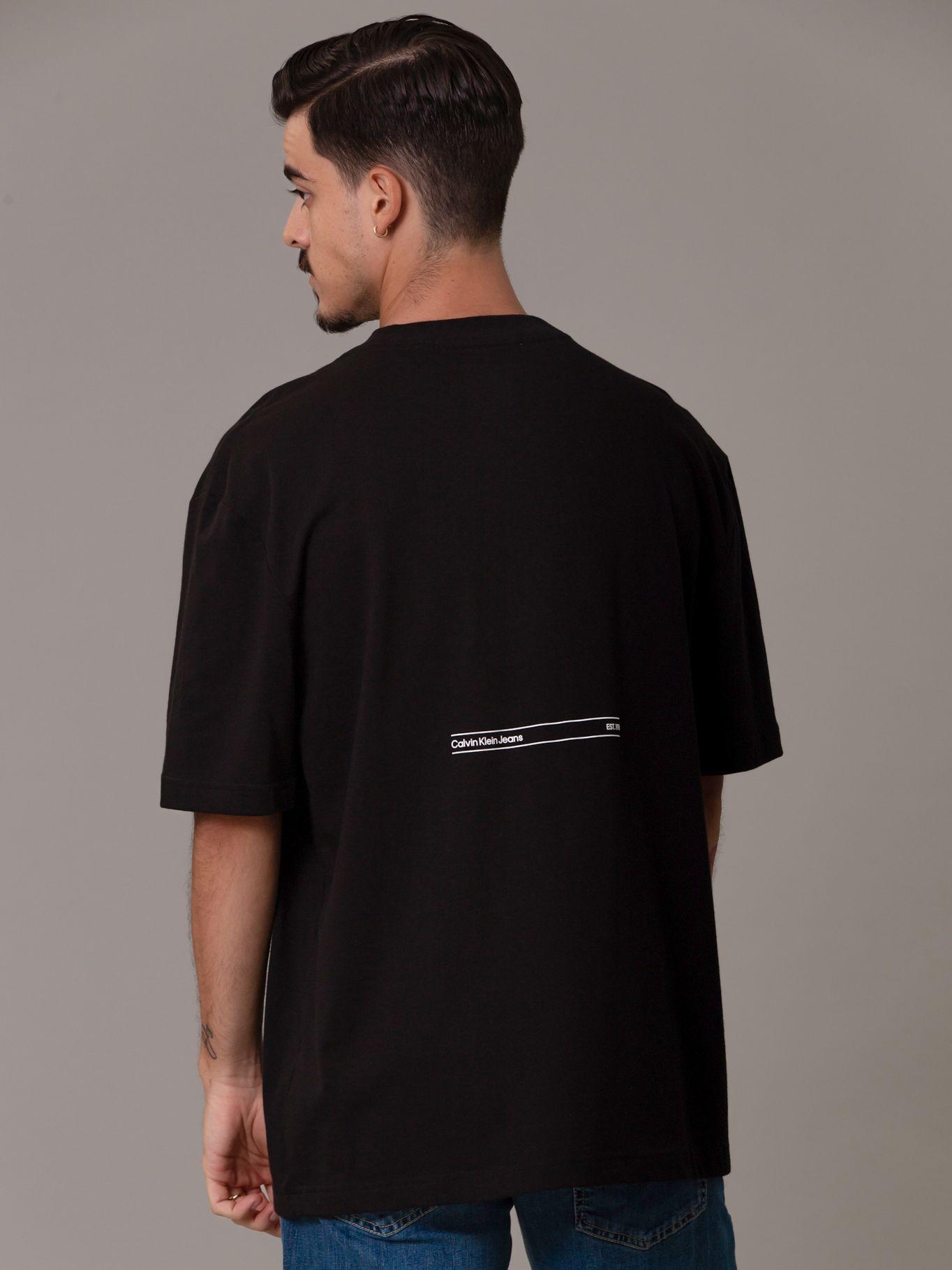 Polera Euphoric Floral Negro Calvin Klein-3