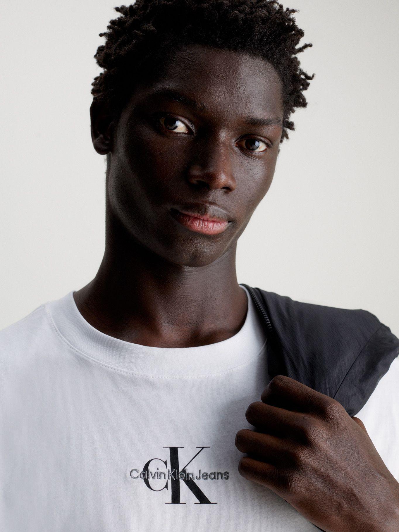 Polera Monologo Sleeveless Blanco Calvin Klein-3