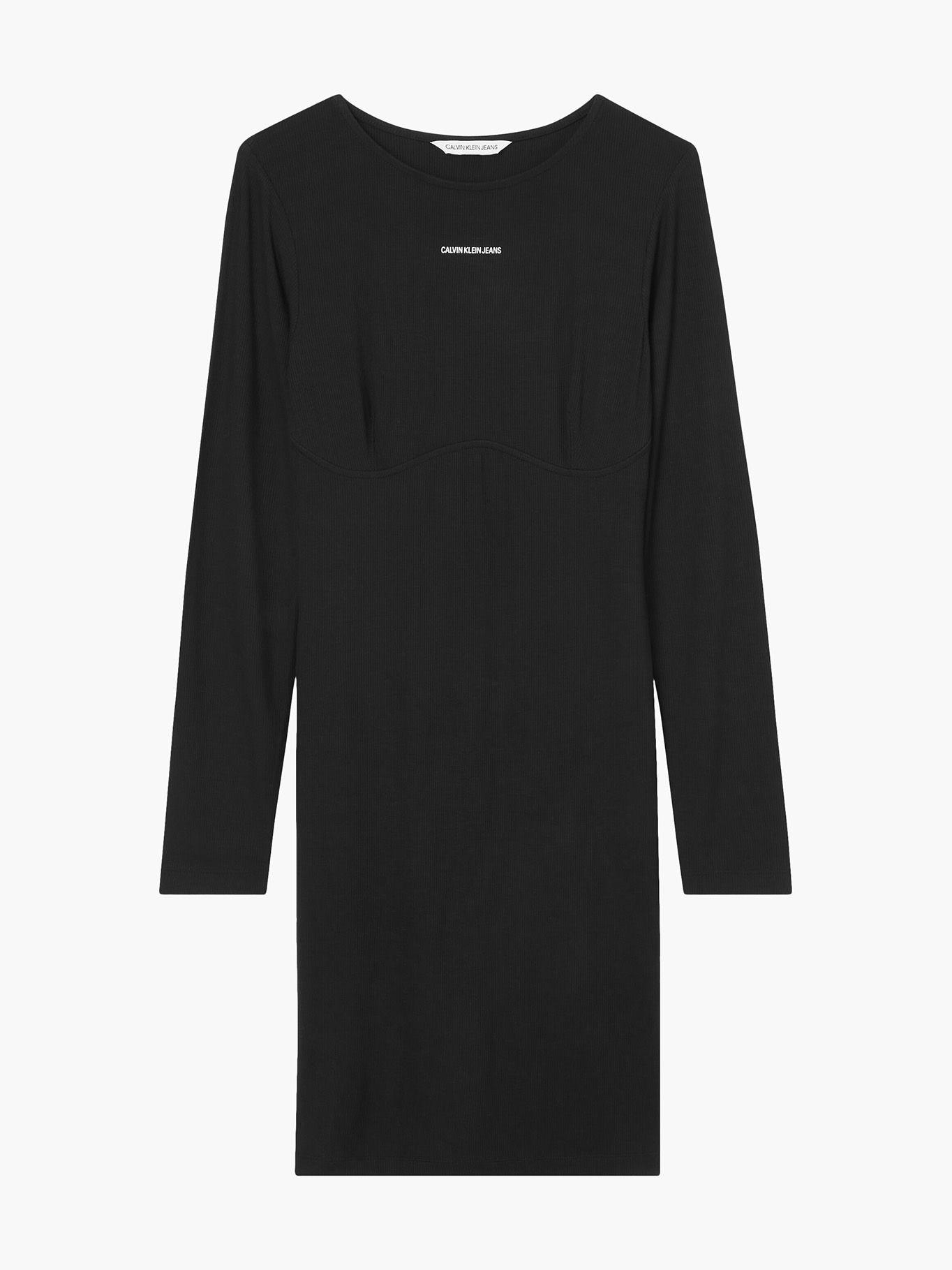 Vestido Underwire Negro Calvin Klein-4