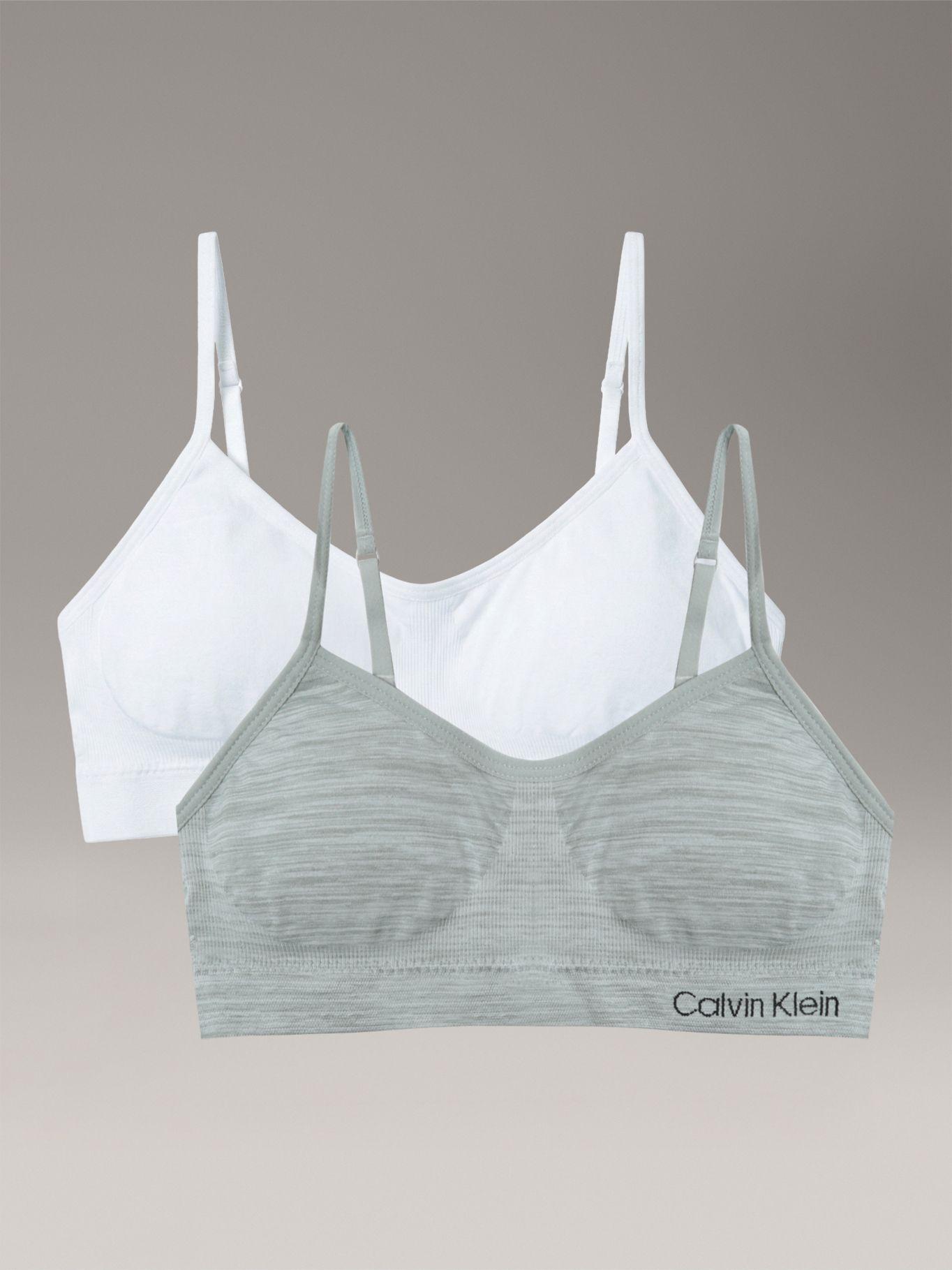 Pack 2 Bralettes Invisible Niña Multicolor Calvin Klein-0