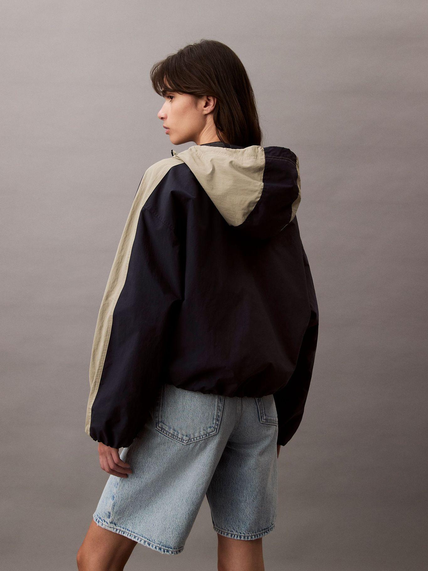Chaqueta de Dos Tonos de Ripstop Azul Calvin Klein-2