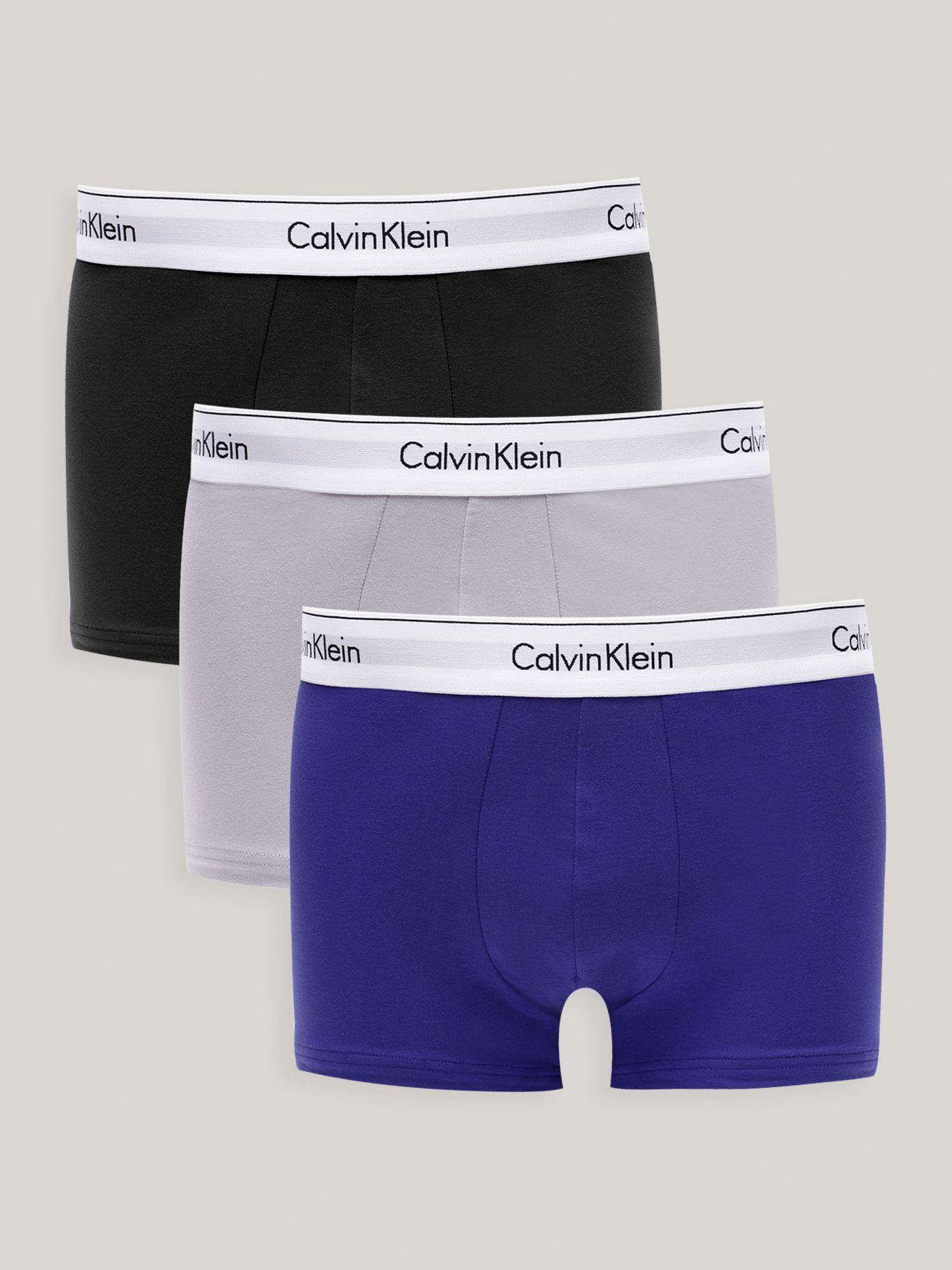 Pack 3 Bóxers Trunk Modern 932 Multicolor Calvin Klein-0
