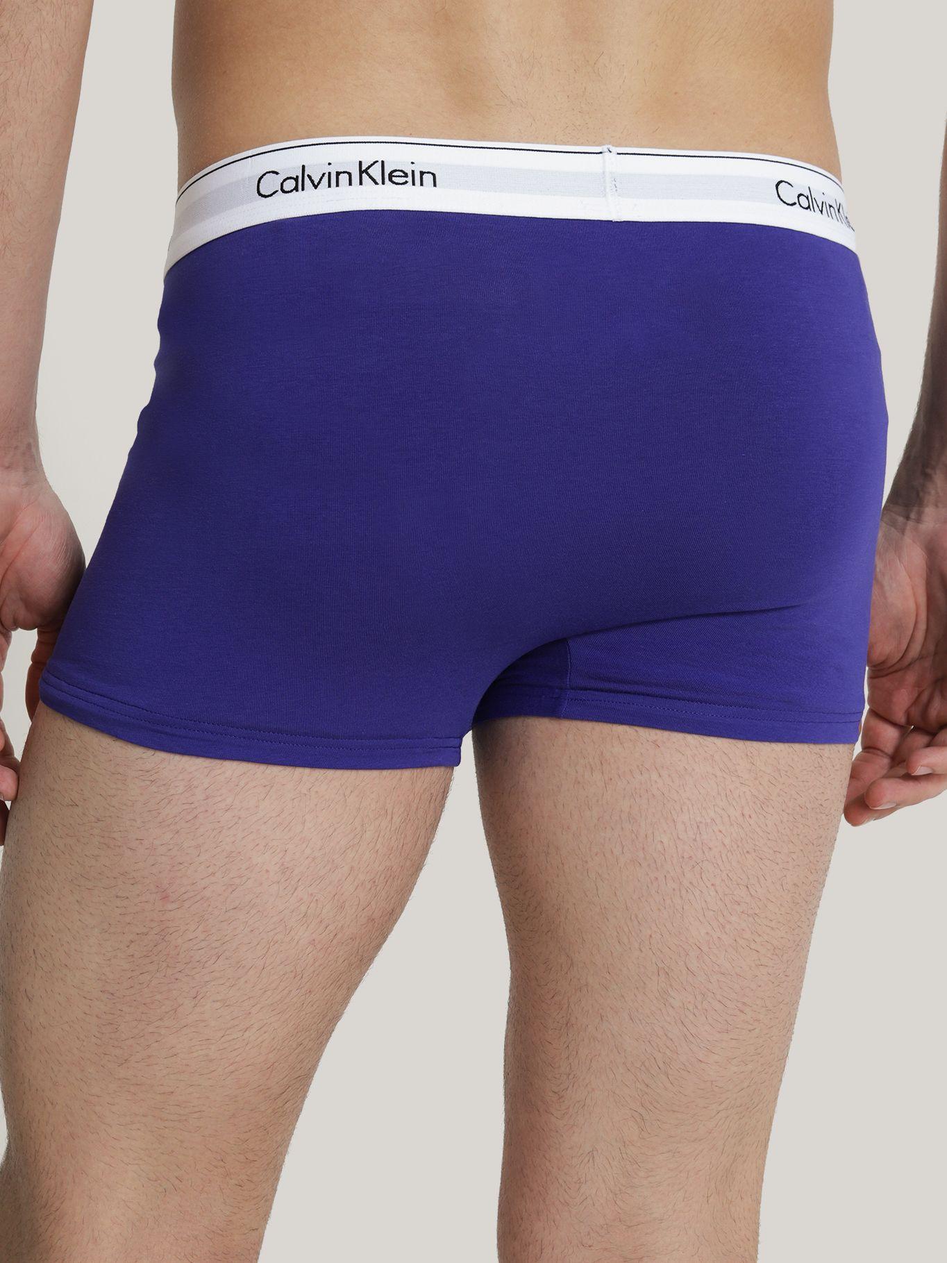 Pack 3 Bóxers Trunk Modern 932 Multicolor Calvin Klein-4