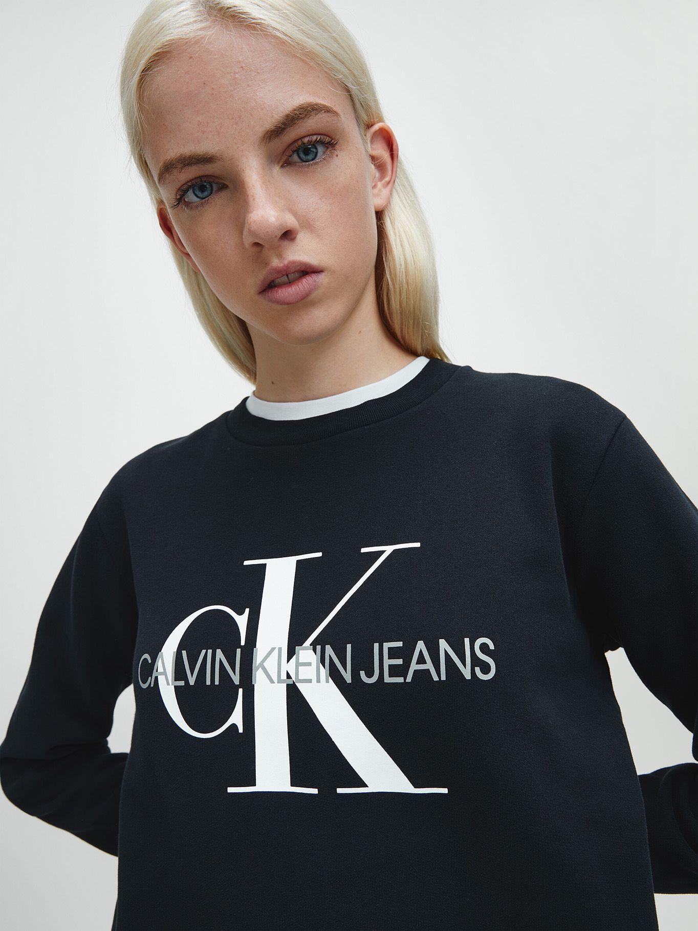 Polerón Core Monogram Negro Calvin Klein-3