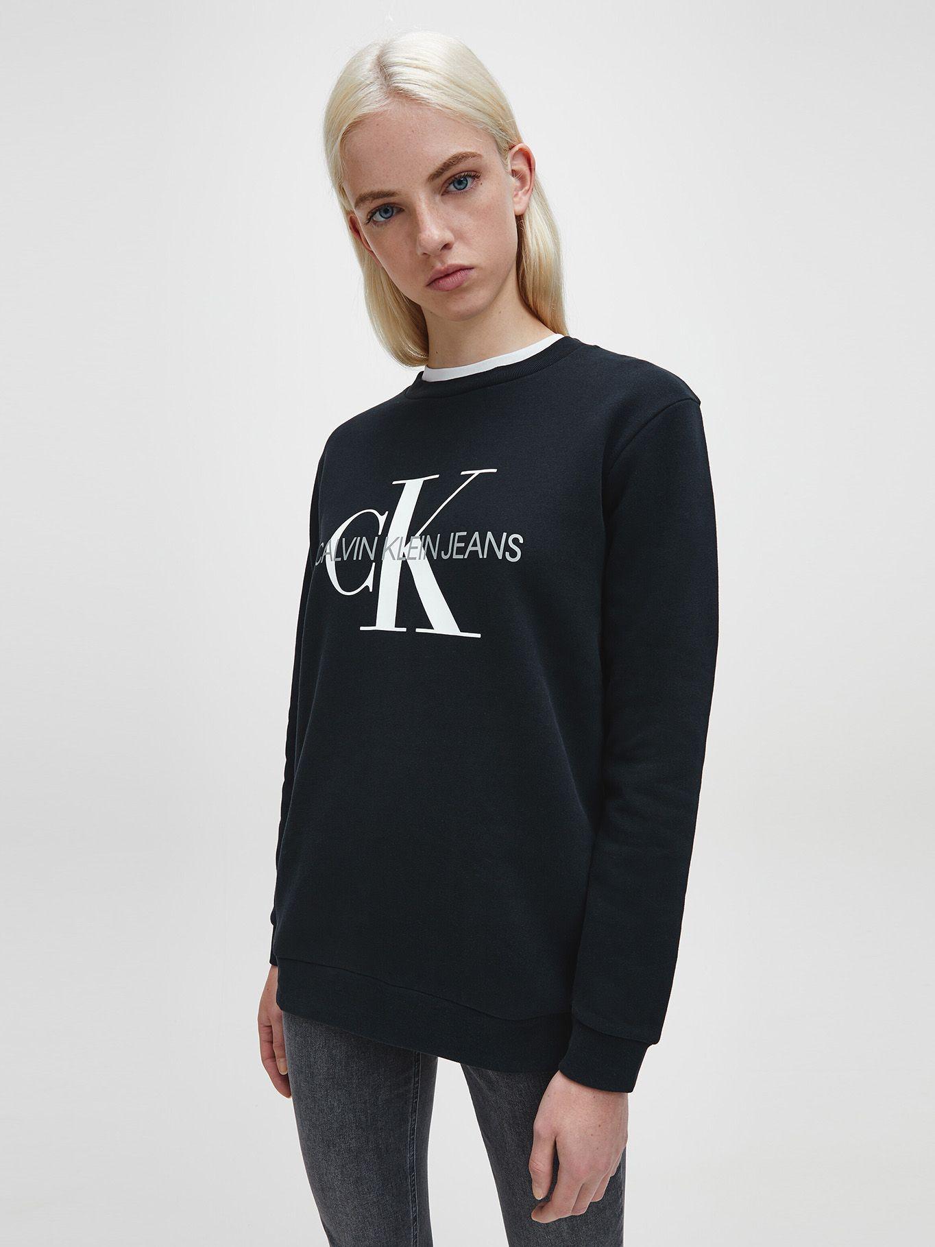 Polerón Core Monogram Negro Calvin Klein-0