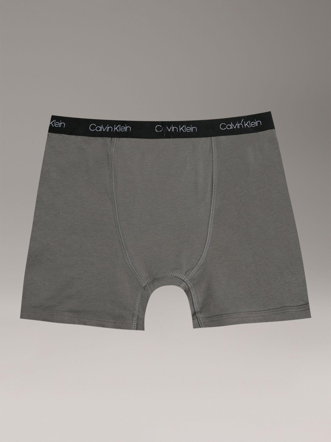 Pack 5 Boxérs Modern Cotton para Niño Azul Calvin Klein-2