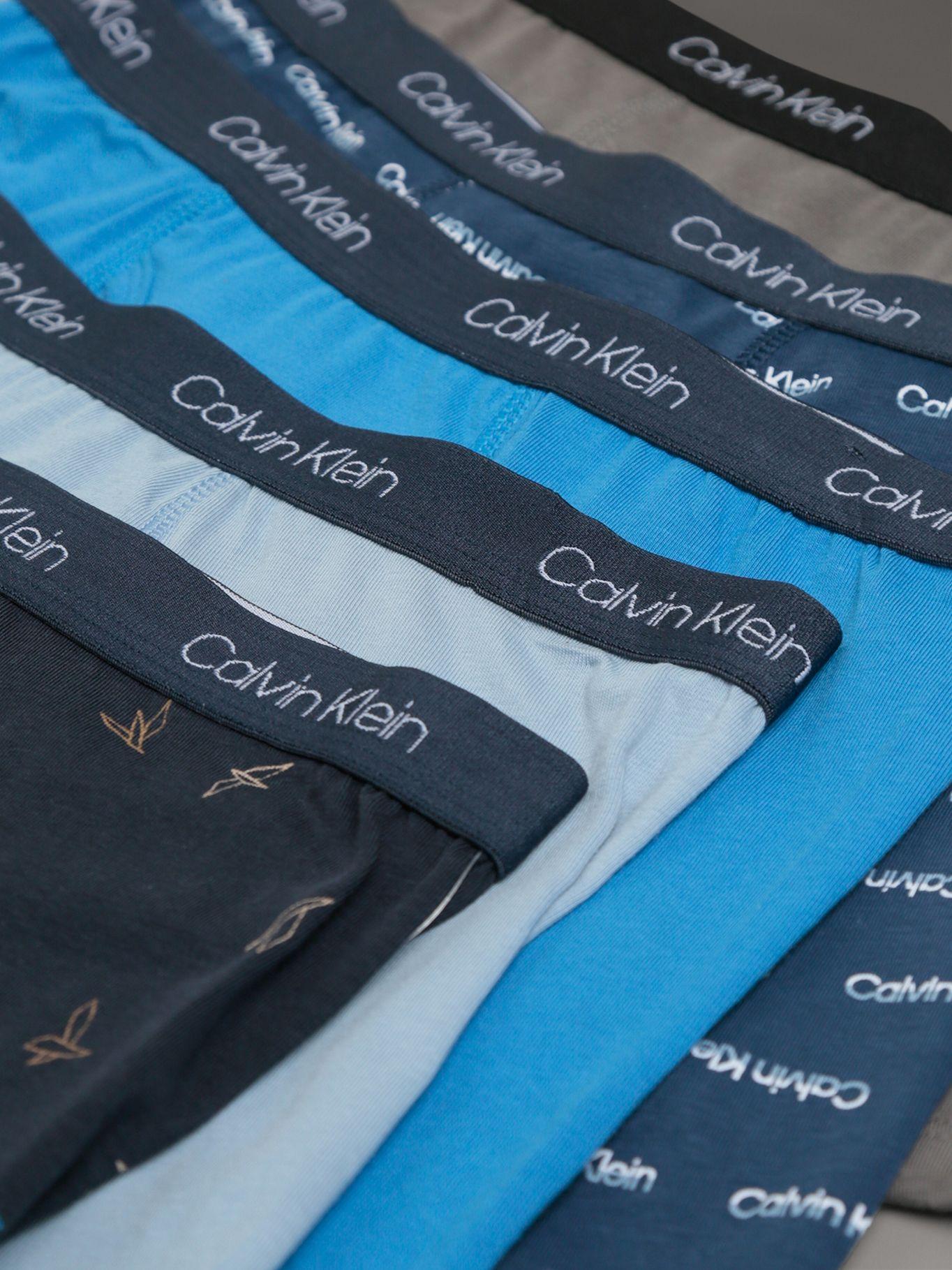 Pack 5 Boxérs Modern Cotton para Niño Azul Calvin Klein-3