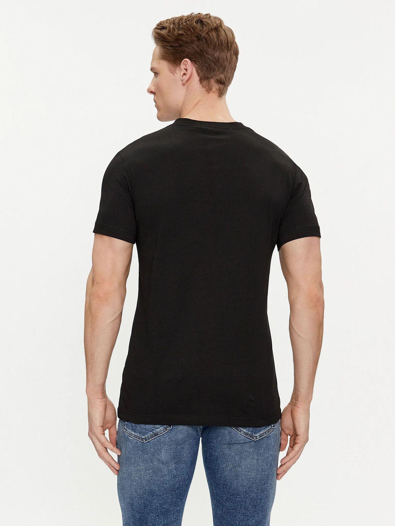 Polera Small Box y Logo Negro Calvin Klein-2