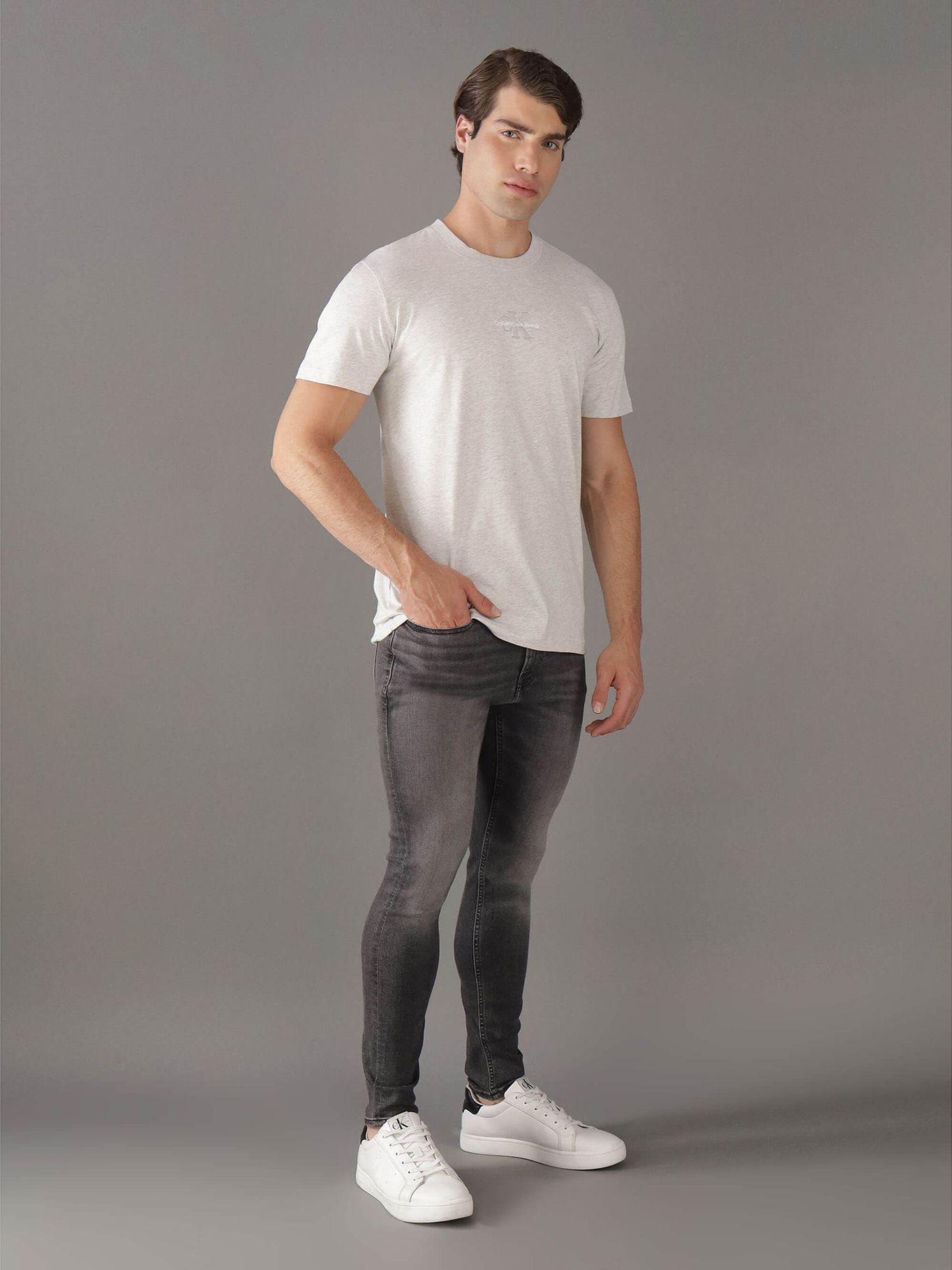 Polera Monologo Gris 6G Calvin Klein-1