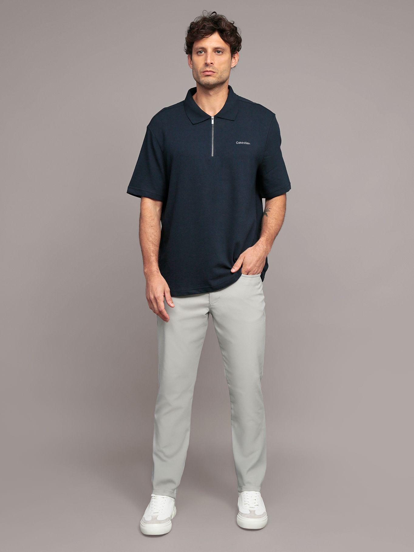 Pantalón Stretch Tech Slim Gris Calvin Klein-1