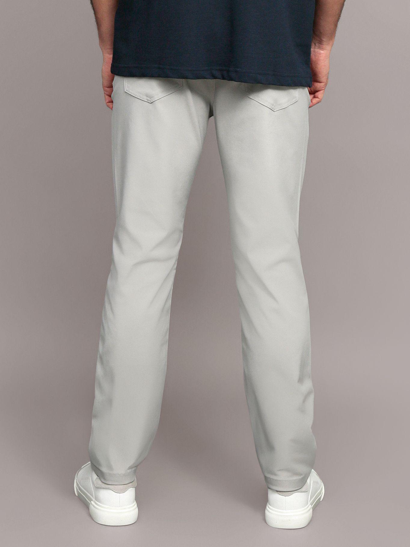 Pantalón Stretch Tech Slim Gris Calvin Klein-3
