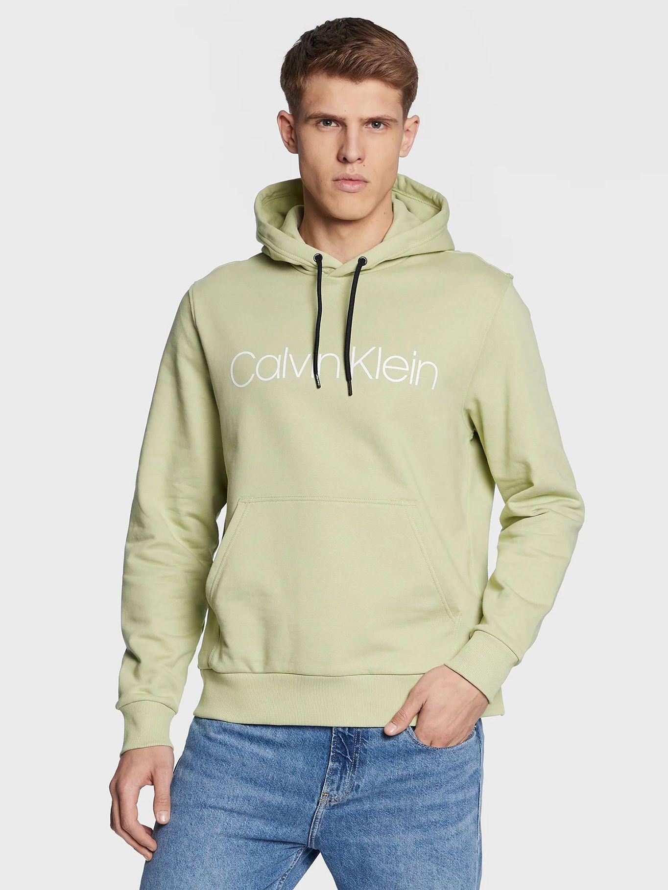 Sudadera con capucha y logo Verde Calvin Klein K10K107033-L88-0